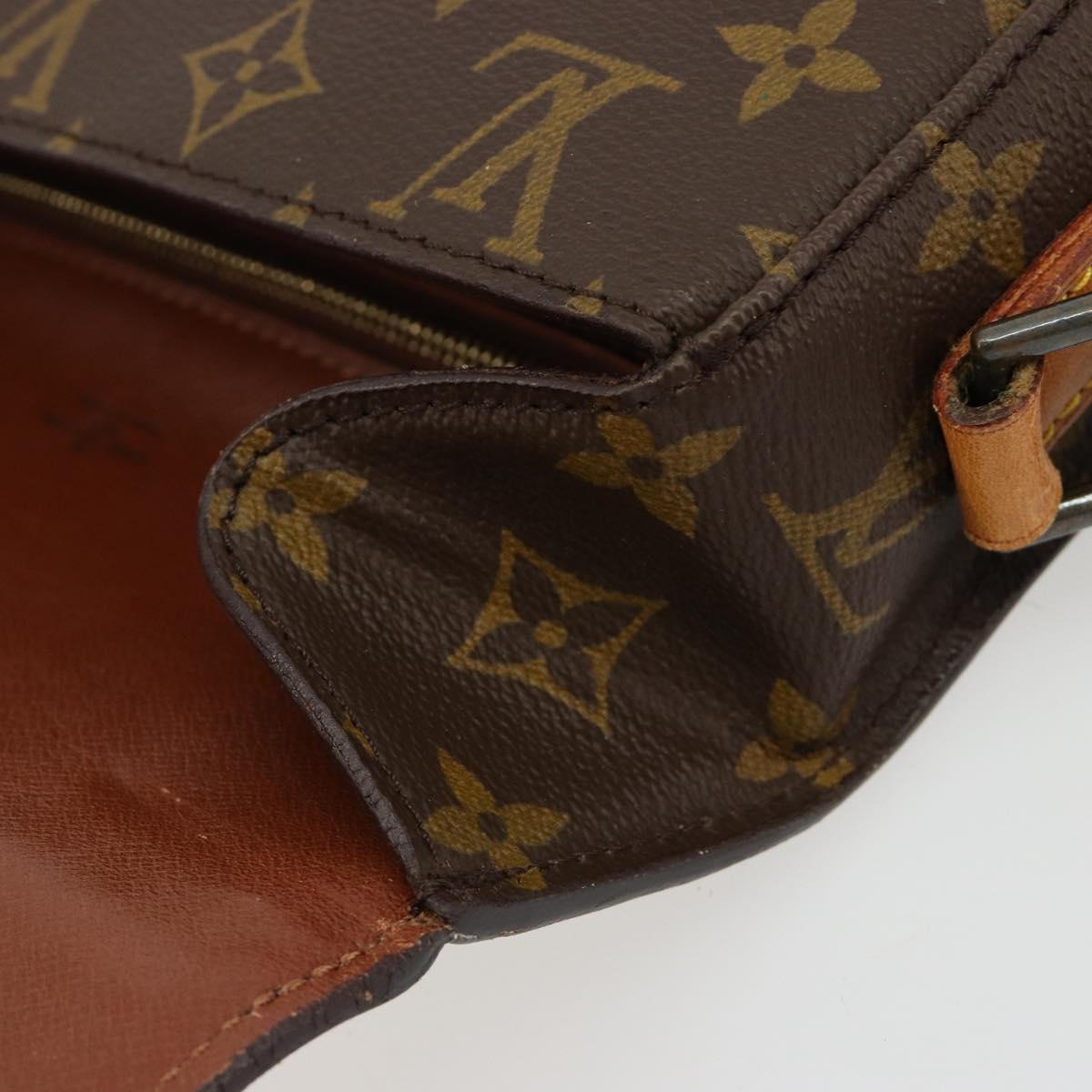 LOUIS VUITTON Monogram Saint Cloud GM Shoulder Bag M51242 LV Auth 184743A