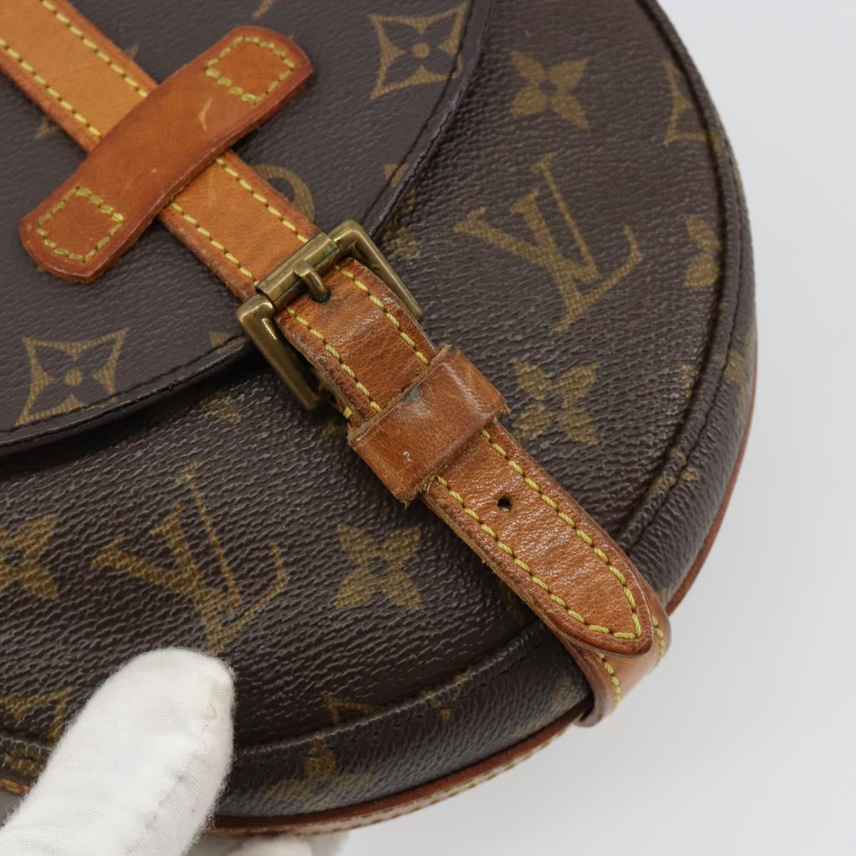 LOUIS VUITTON Monogram Chantilly PM Shoulder Bag M51234 LV Auth 184744