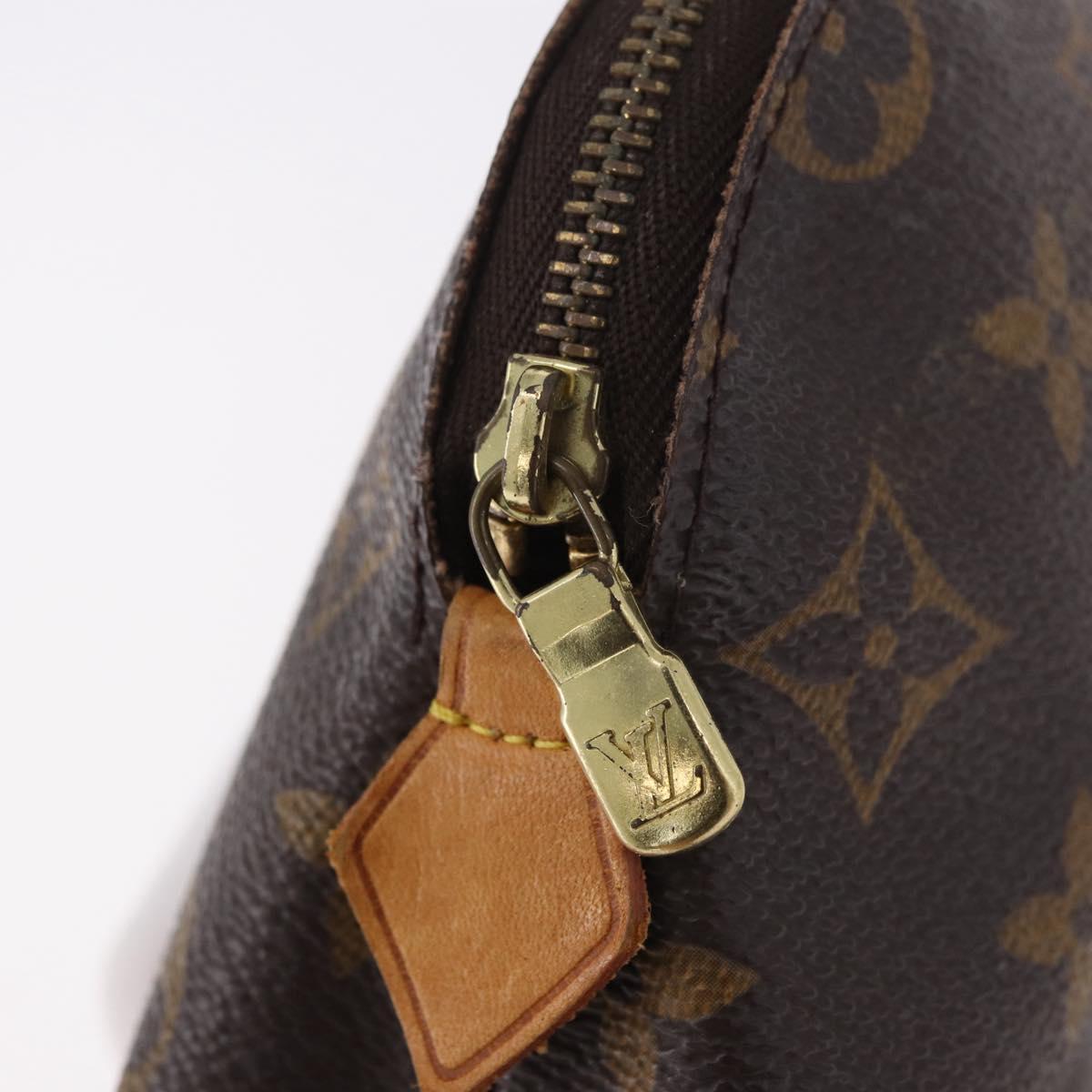 LOUIS VUITTON Monogram Pochette Cosmetic PM Pouch M43998 LV Auth 184751