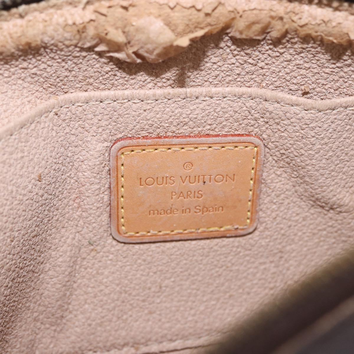 LOUIS VUITTON Monogram Pochette Cosmetic PM Pouch M43998 LV Auth 184751