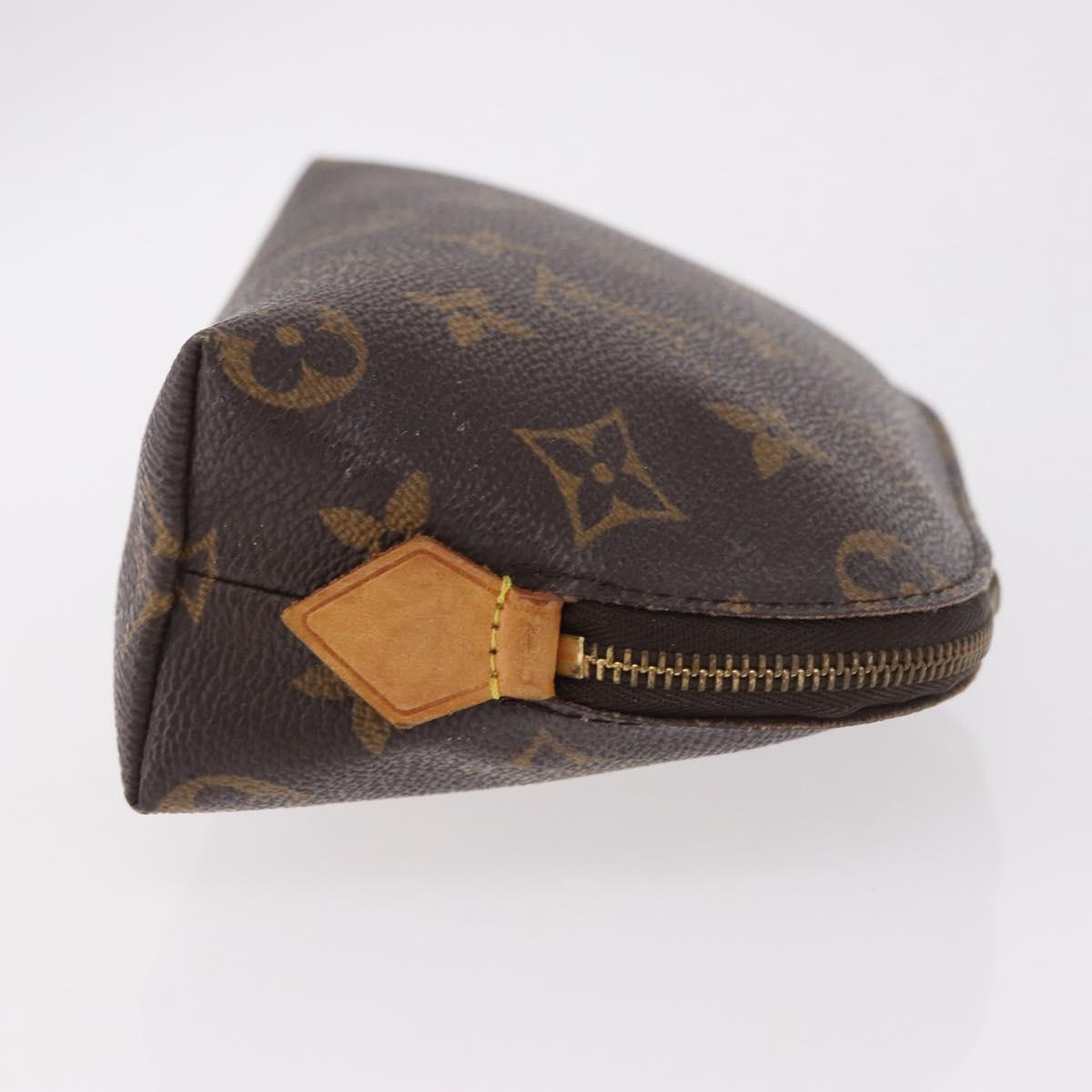 LOUIS VUITTON Monogram Pochette Cosmetic PM Pouch M43998 LV Auth 184751