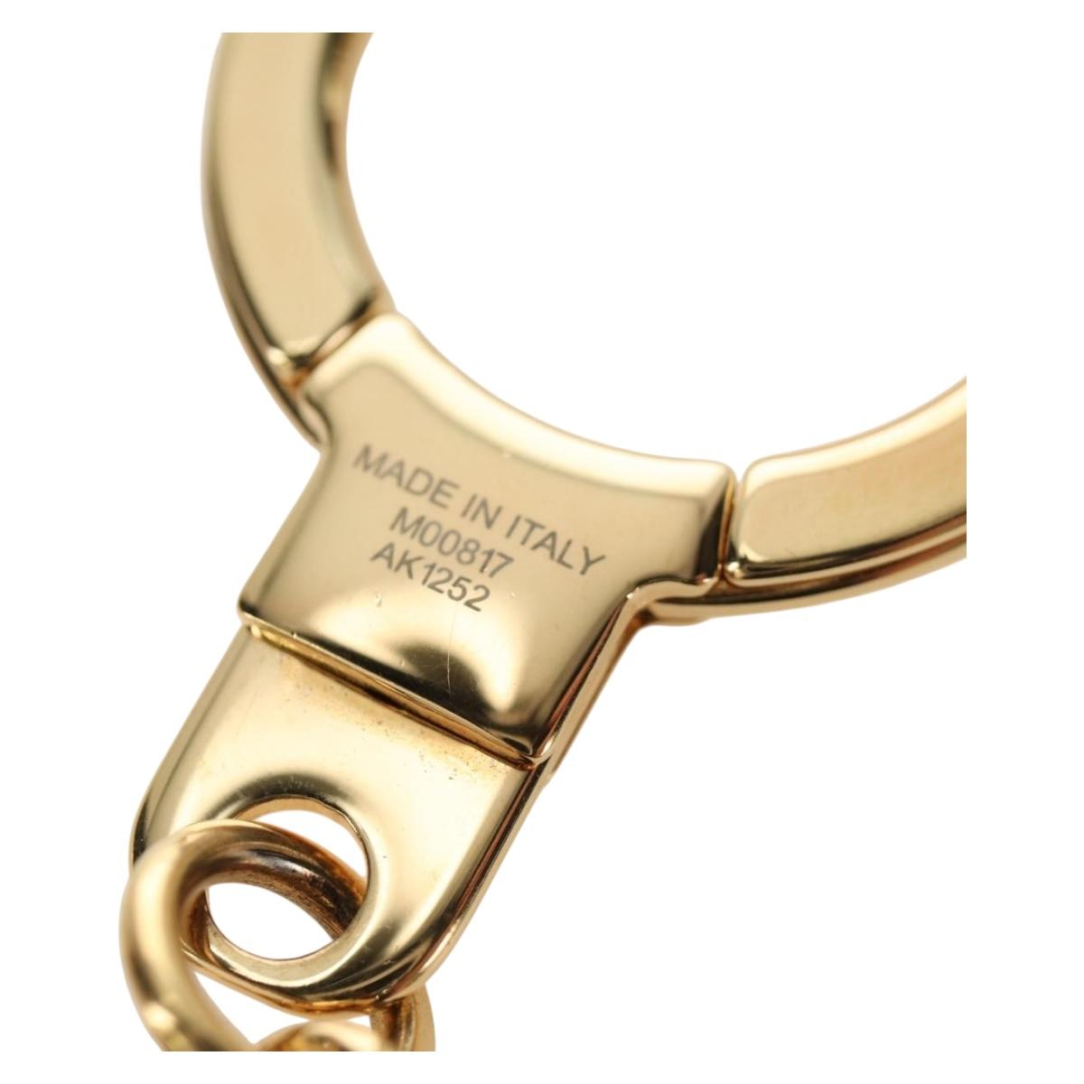 LOUIS VUITTON LV Lively Bag Charm metal Gold M00817 LV Auth 184754M