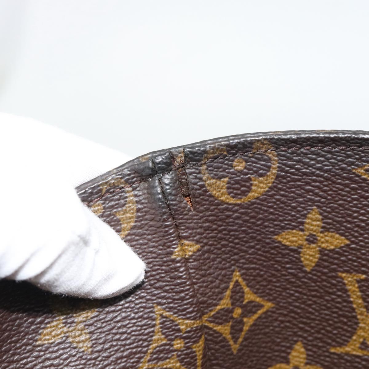LOUIS VUITTON Monogram Sac Shopping Tote Bag M51108 LV Auth 184771