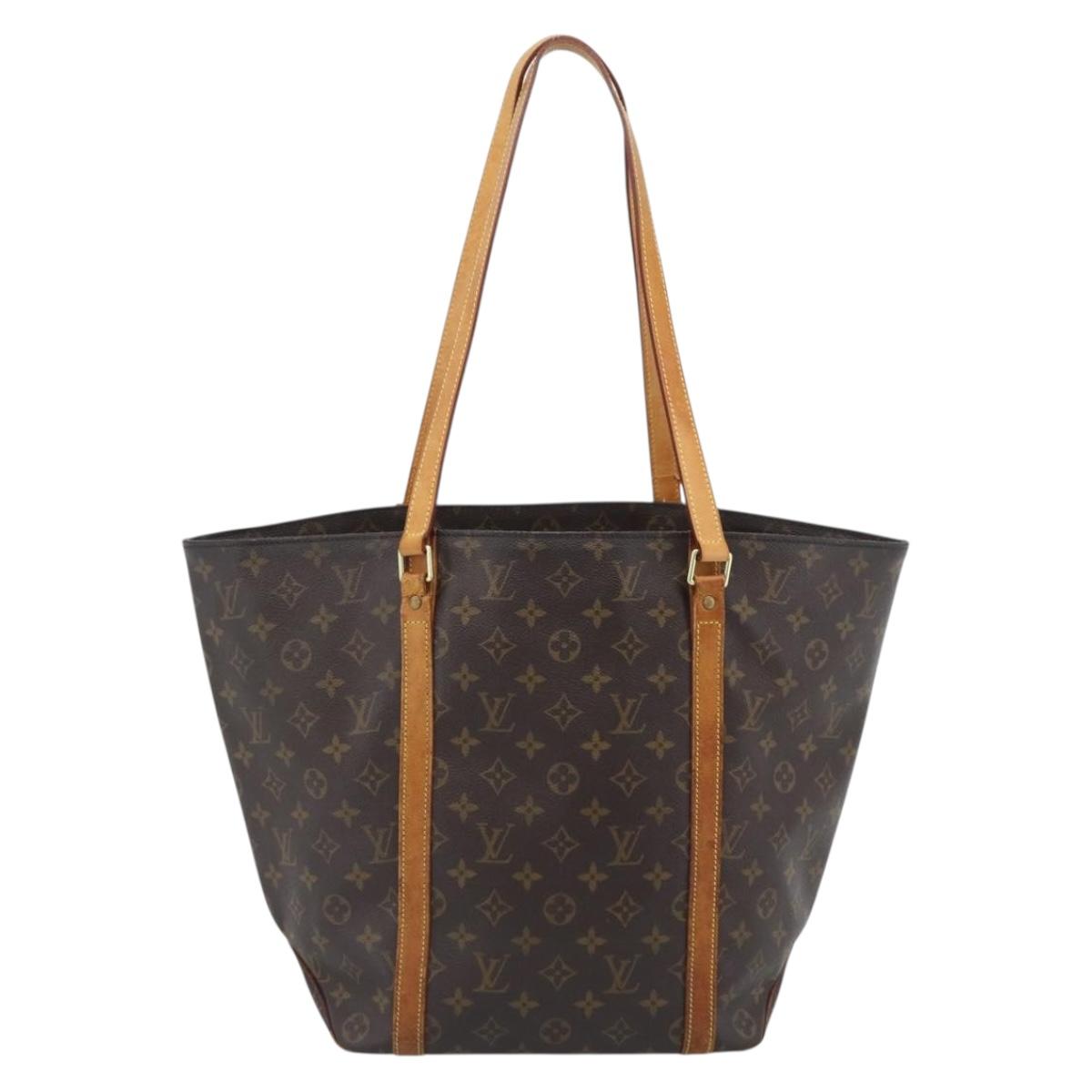 LOUIS VUITTON Monogram Sac Shopping Tote Bag M51108 LV Auth 184771