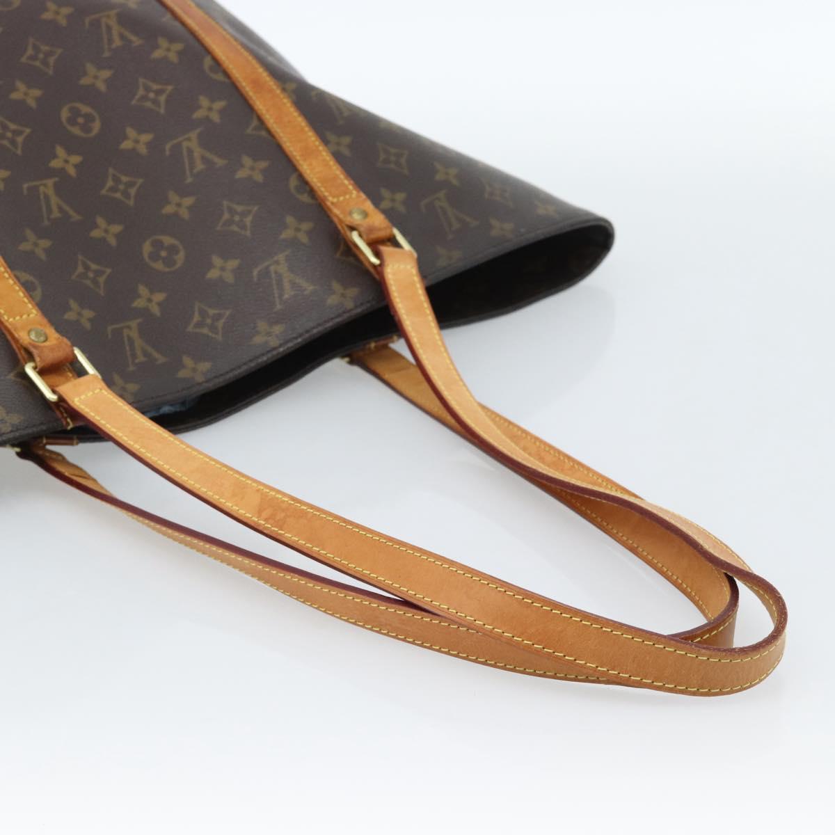 LOUIS VUITTON Monogram Sac Shopping Tote Bag M51108 LV Auth 184771
