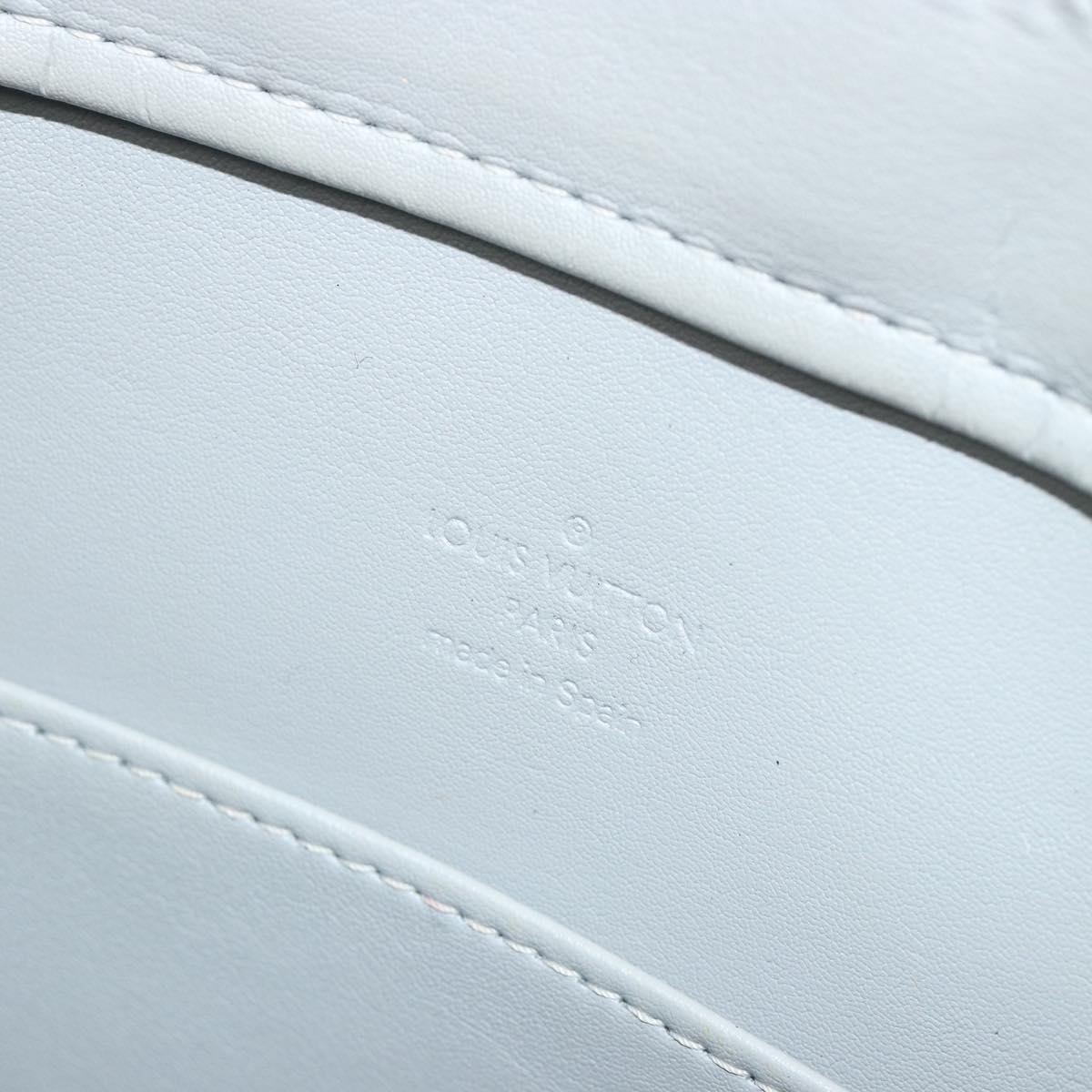 LOUIS VUITTON Monogram Vernis Columbus Tote Bag Gris M91028 LV Auth 184777
