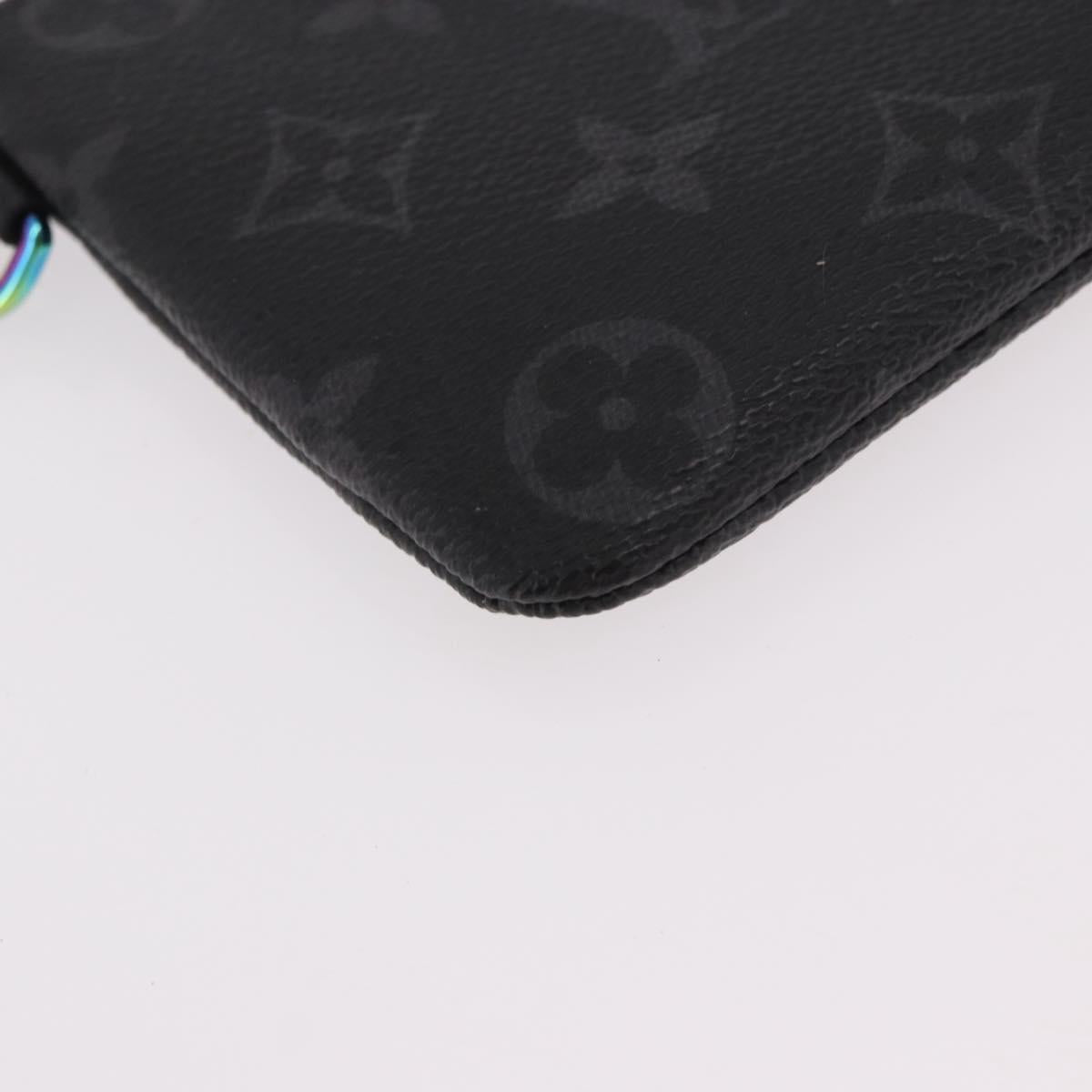 LOUIS VUITTON Monogram Eclipse Fragment iPhone Case M64433 LV Auth 184781M