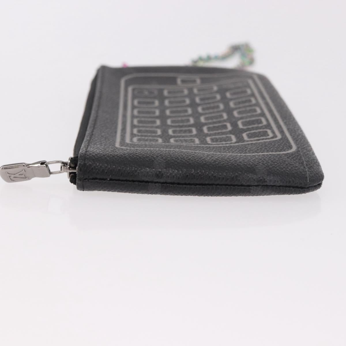 LOUIS VUITTON Monogram Eclipse Fragment iPhone Case M64433 LV Auth 184781M
