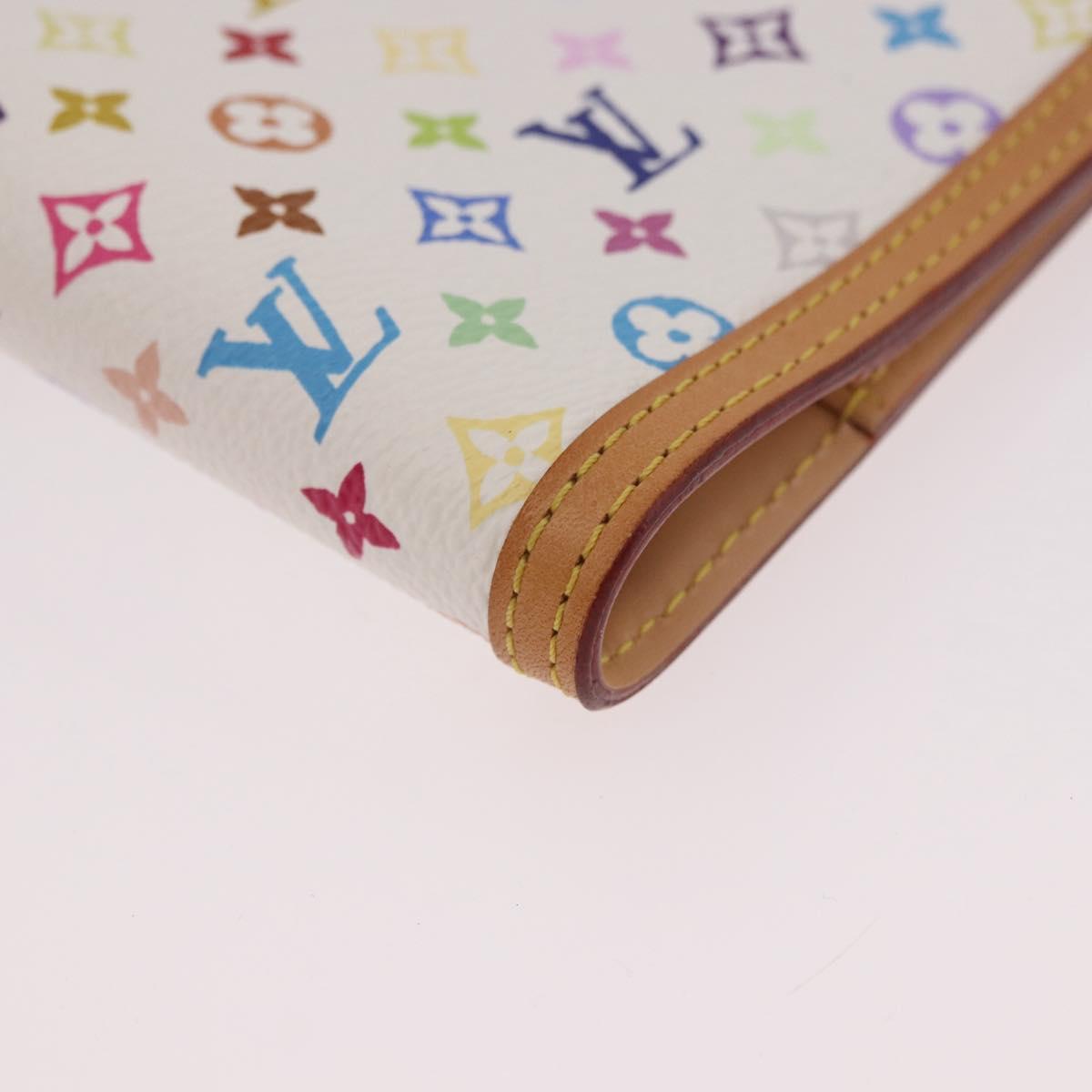 LOUIS VUITTON Monogram Multicolor Agenda PM Planner Cover R21074 Auth 184784SAM