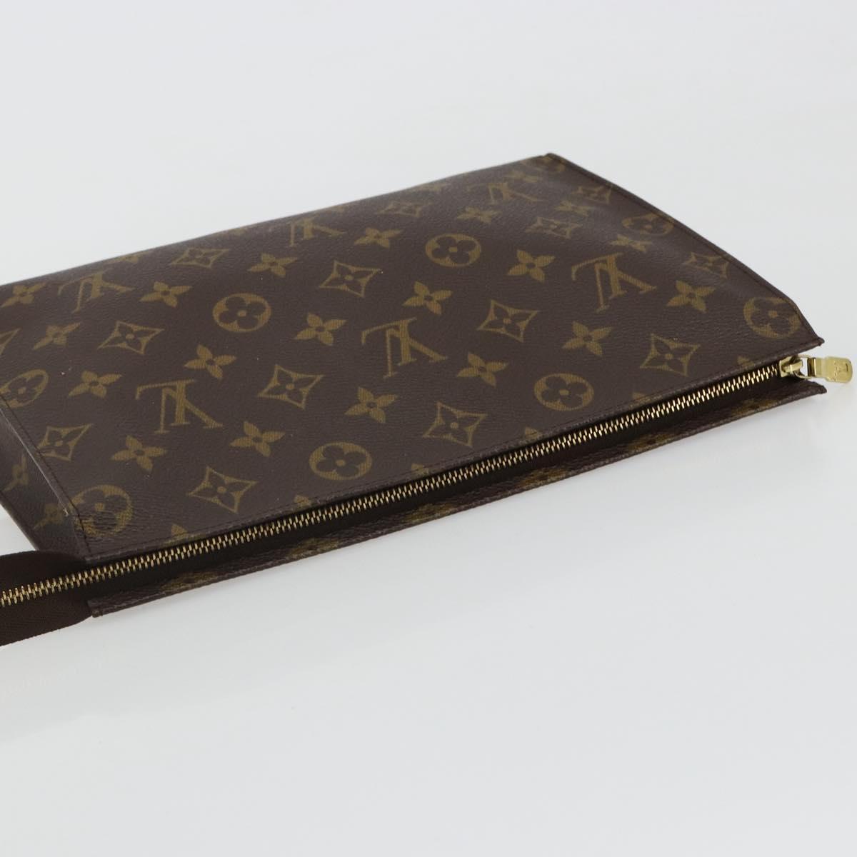 LOUIS VUITTON Monogram Poche Toilette 26 Pouch M47542 LV Auth 184790
