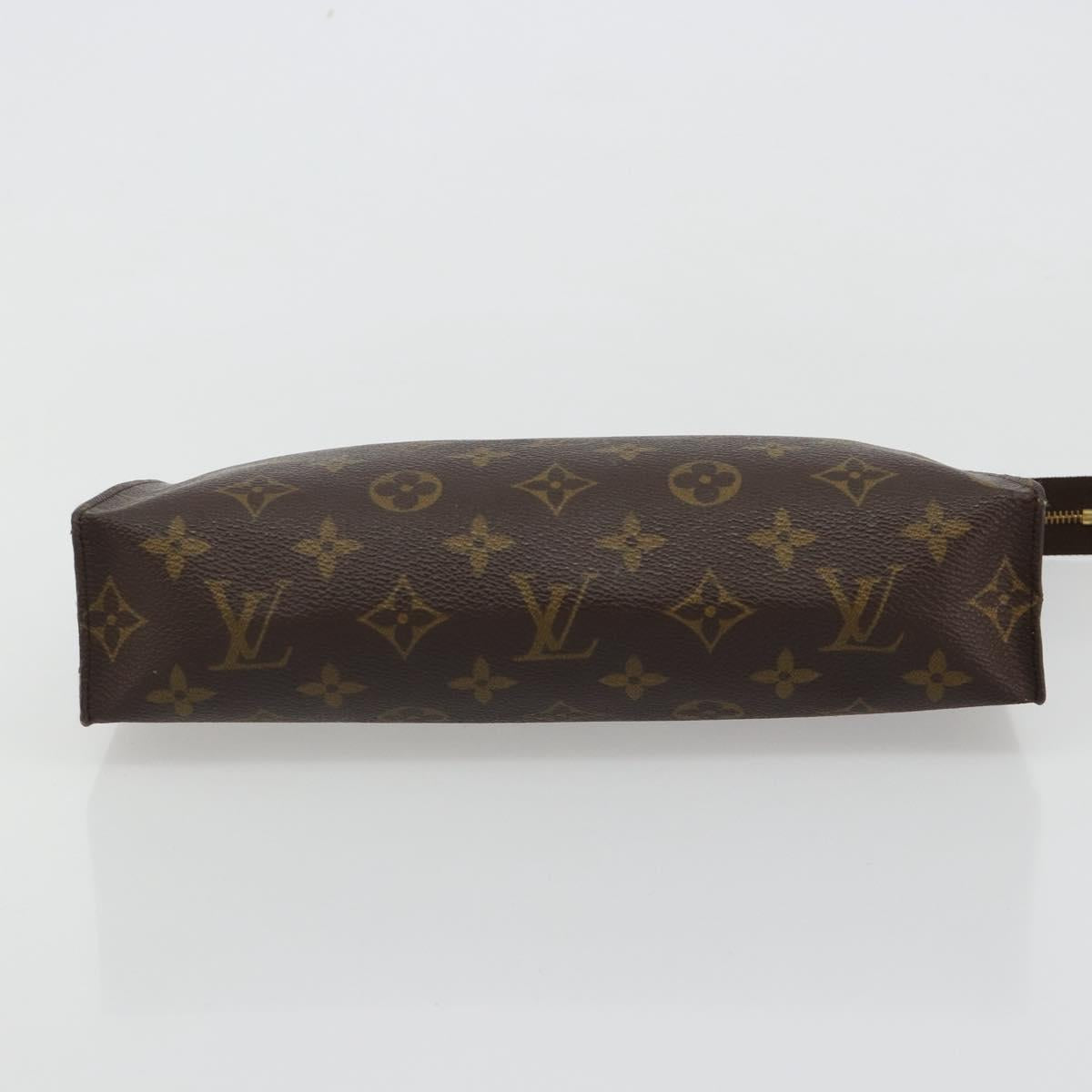 LOUIS VUITTON Monogram Poche Toilette 26 Pouch M47542 LV Auth 184790