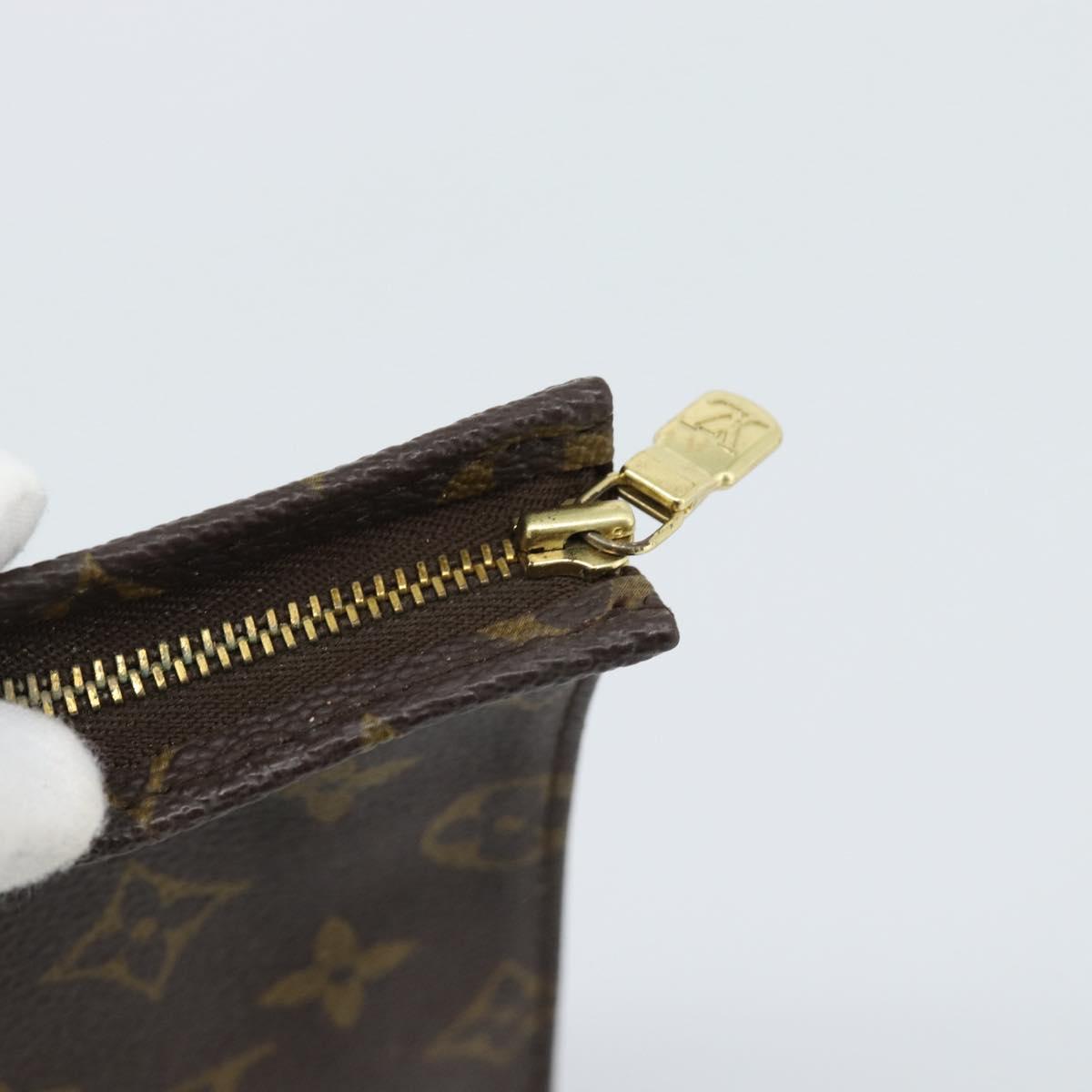 LOUIS VUITTON Monogram Poche Toilette 26 Pouch M47542 LV Auth 184791
