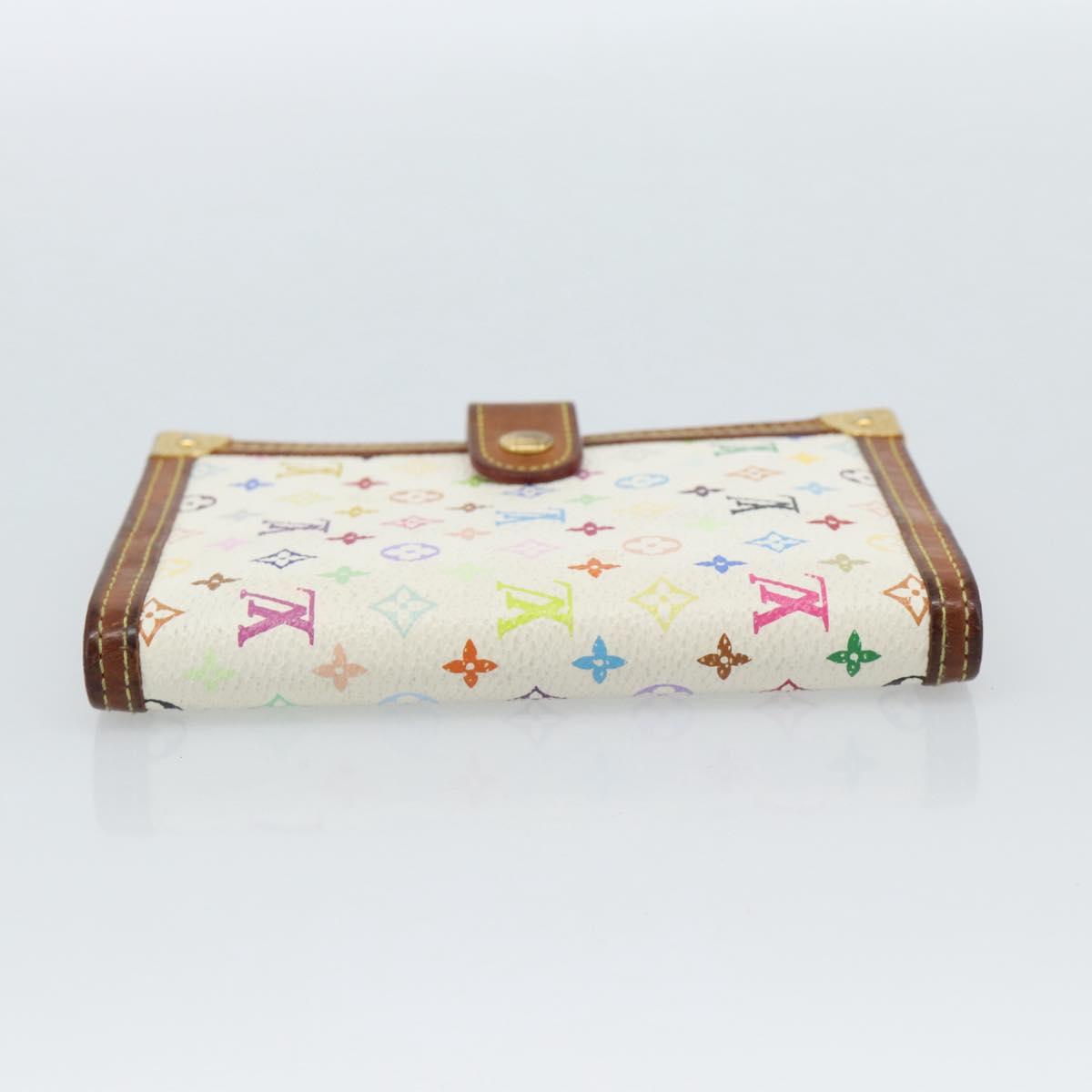 LOUIS VUITTON Monogram Multicolor Agenda PM Planner Cover R21074 Auth 184793