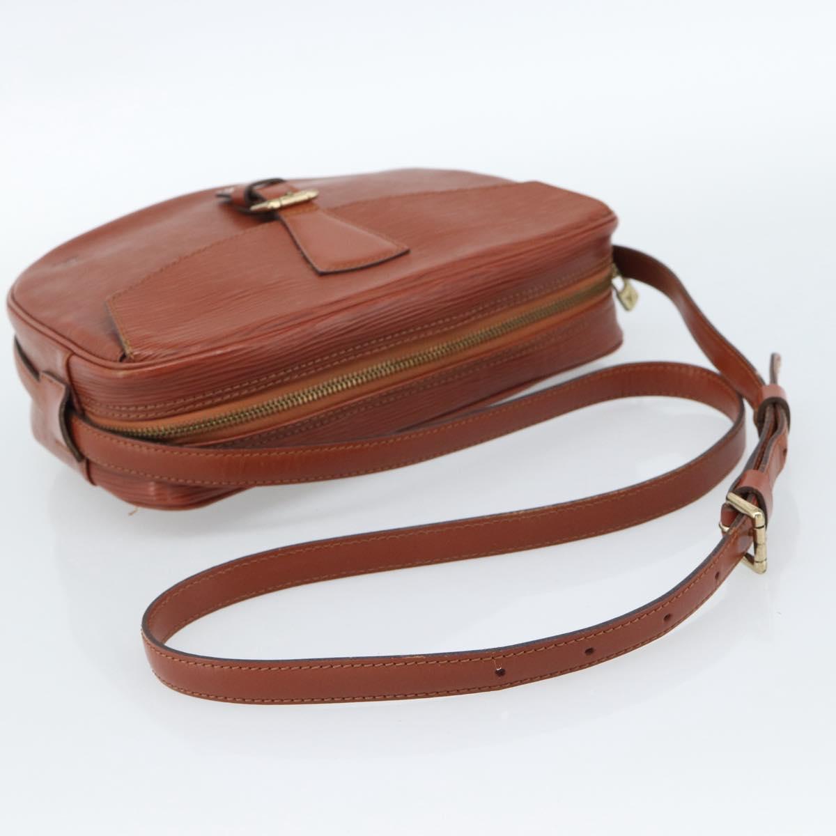 LOUIS VUITTON Epi Jeune FilleMM Shoulder Bag Brown M52153 LV Auth 184798