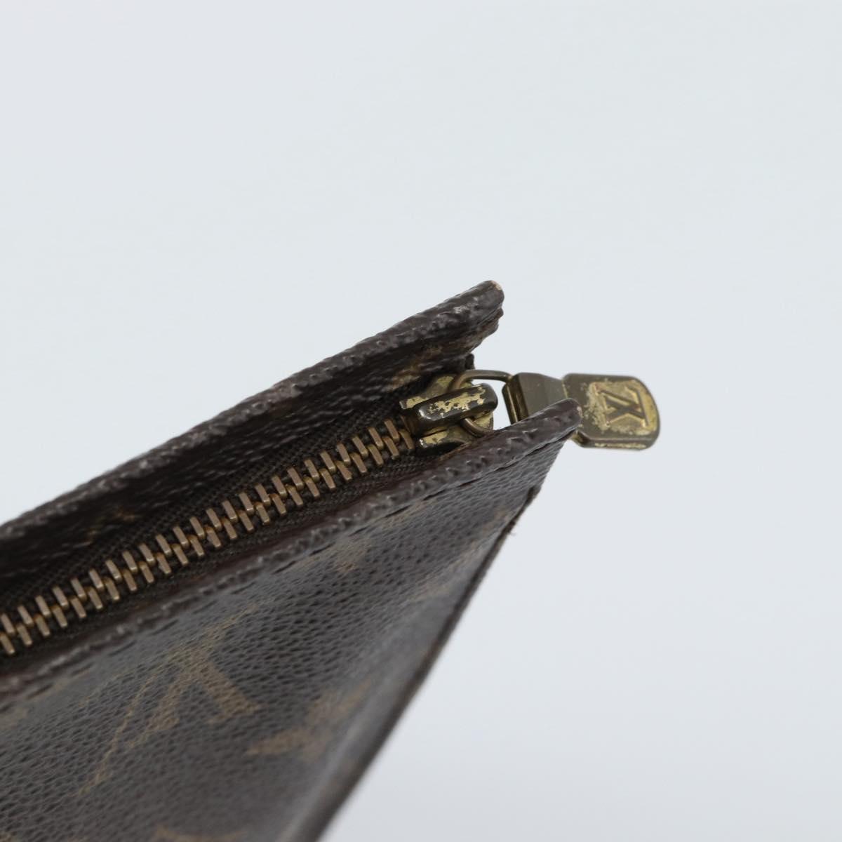 LOUIS VUITTON Monogram Poche Toilette 26 Pouch M47542 LV Auth 184802