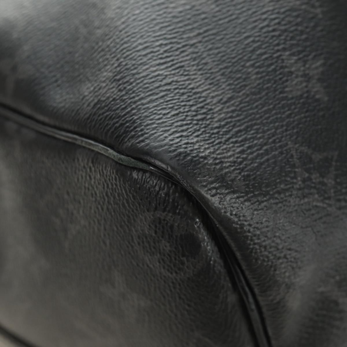 LOUIS VUITTON Monogram Eclipse Keepall Bandouliere 45 Bag M40569 LV Auth 184824A