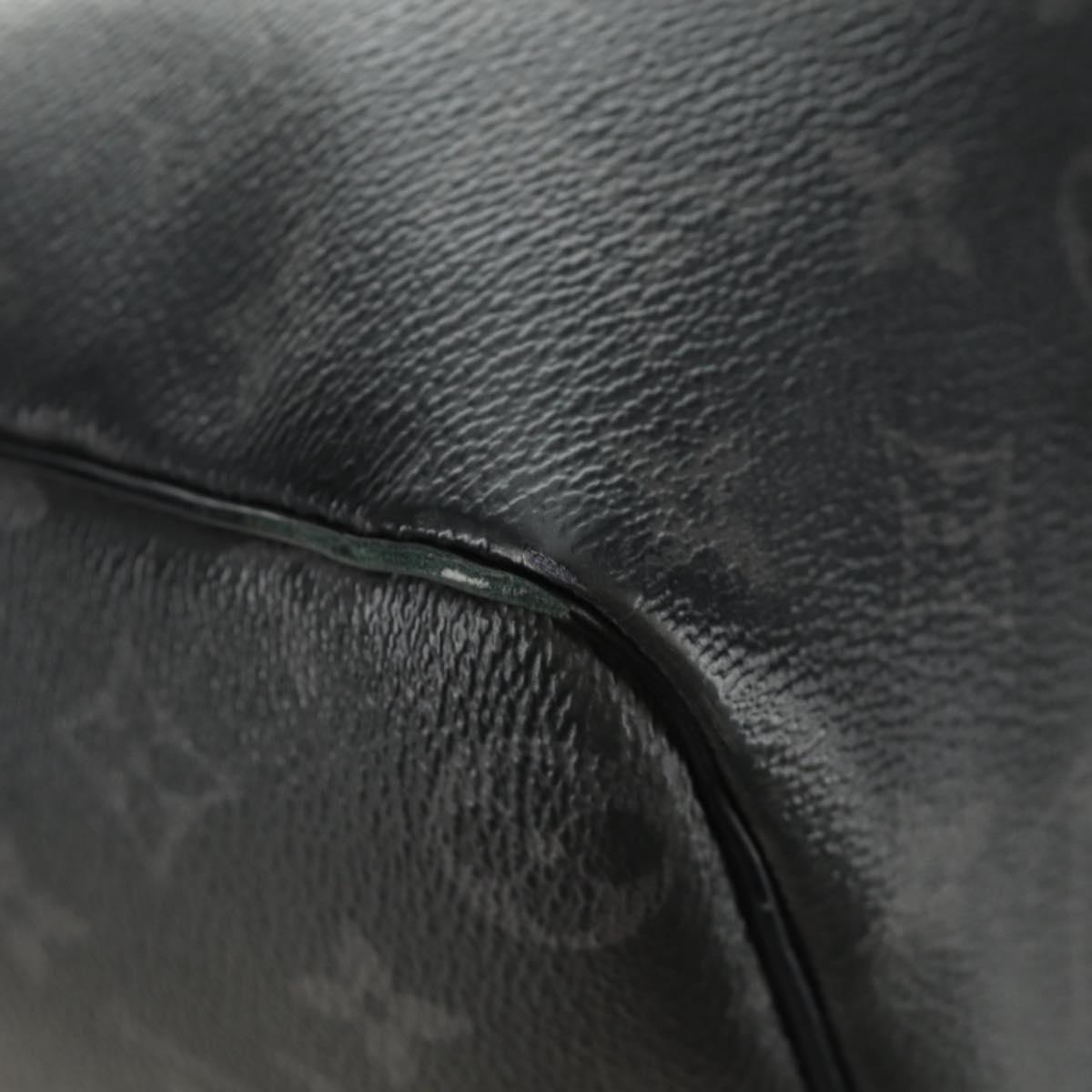LOUIS VUITTON Monogram Eclipse Keepall Bandouliere 45 Bag M40569 LV Auth 184824A