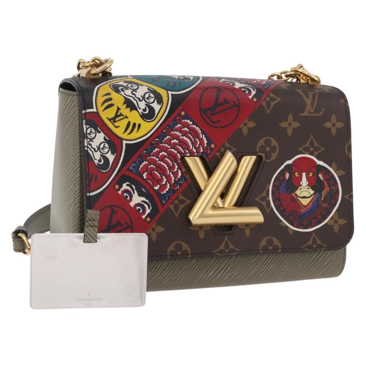 LOUIS VUITTON Monogram Kabuki Twist MM Shoulder Bag M67260 LV Auth 184828SM