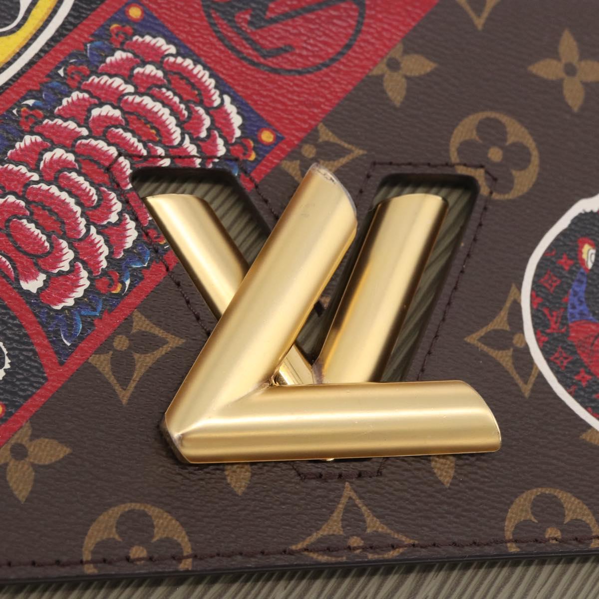 LOUIS VUITTON Monogram Kabuki Twist MM Shoulder Bag M67260 LV Auth 184828SM