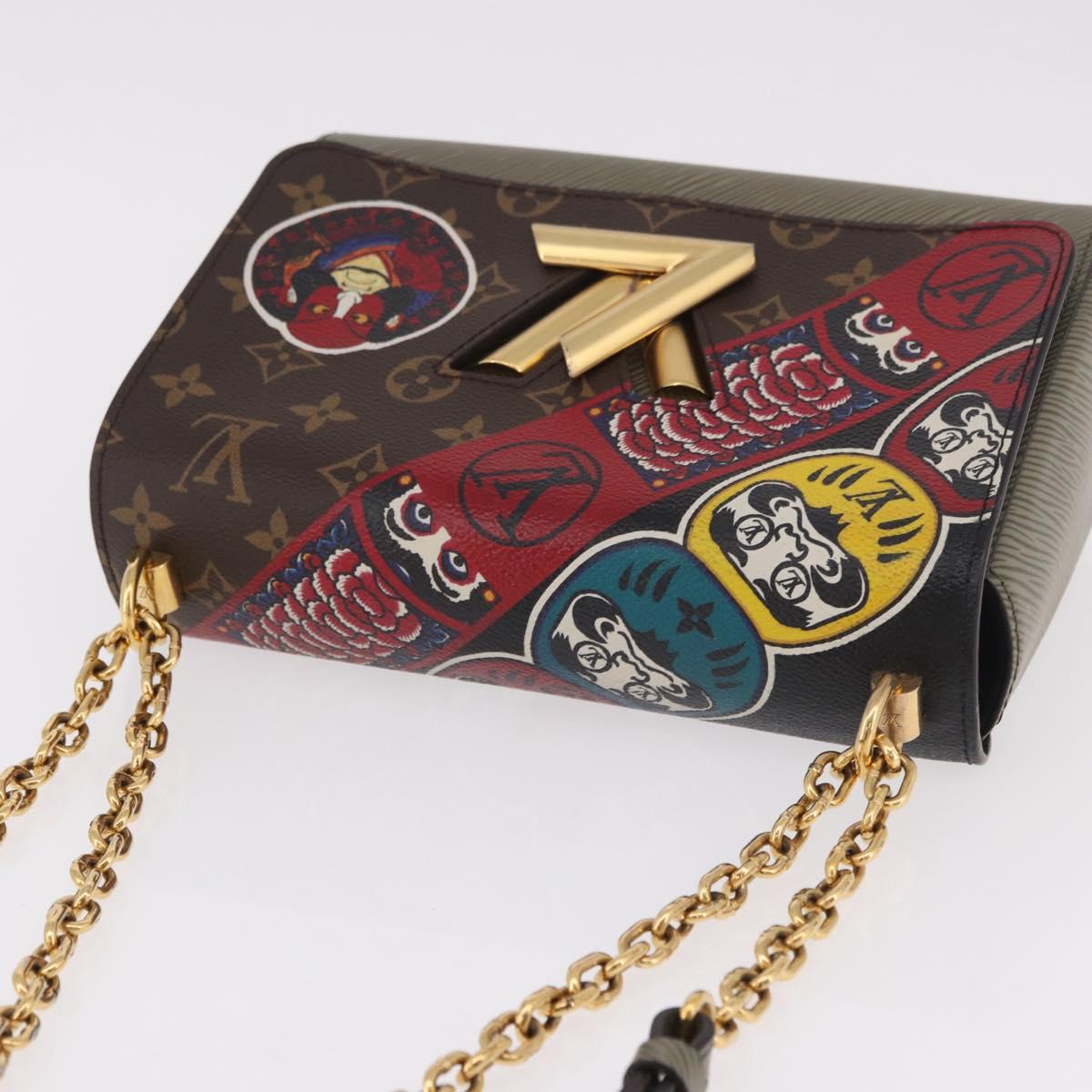 LOUIS VUITTON Monogram Kabuki Twist MM Shoulder Bag M67260 LV Auth 184828SM