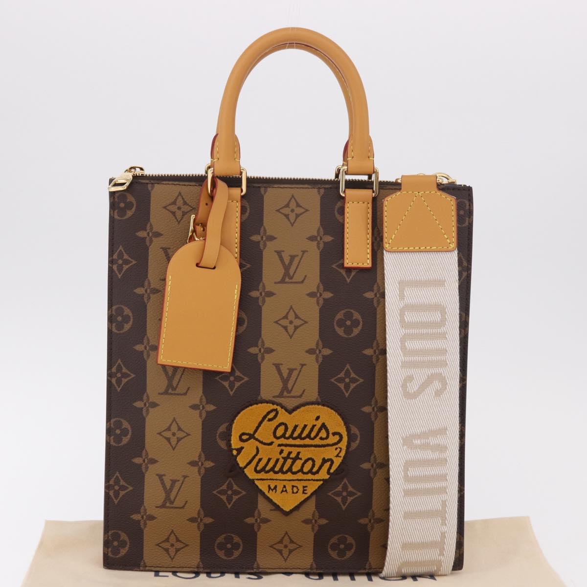 LOUIS VUITTON NIGO LV Squared Sac Plat Messenger Hand Bag M45969 Auth 184841SM