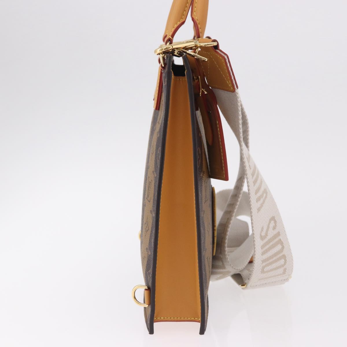 LOUIS VUITTON NIGO LV Squared Sac Plat Messenger Hand Bag M45969 Auth 184841SM