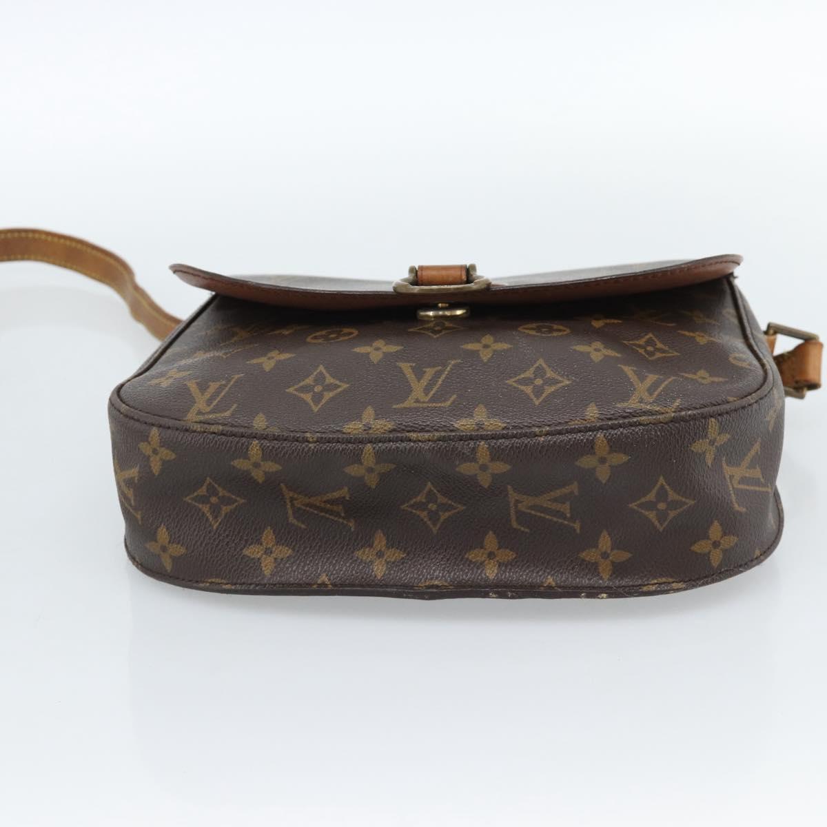 LOUIS VUITTON Monogram Saint Cloud GM Shoulder Bag M51242 LV Auth 184843