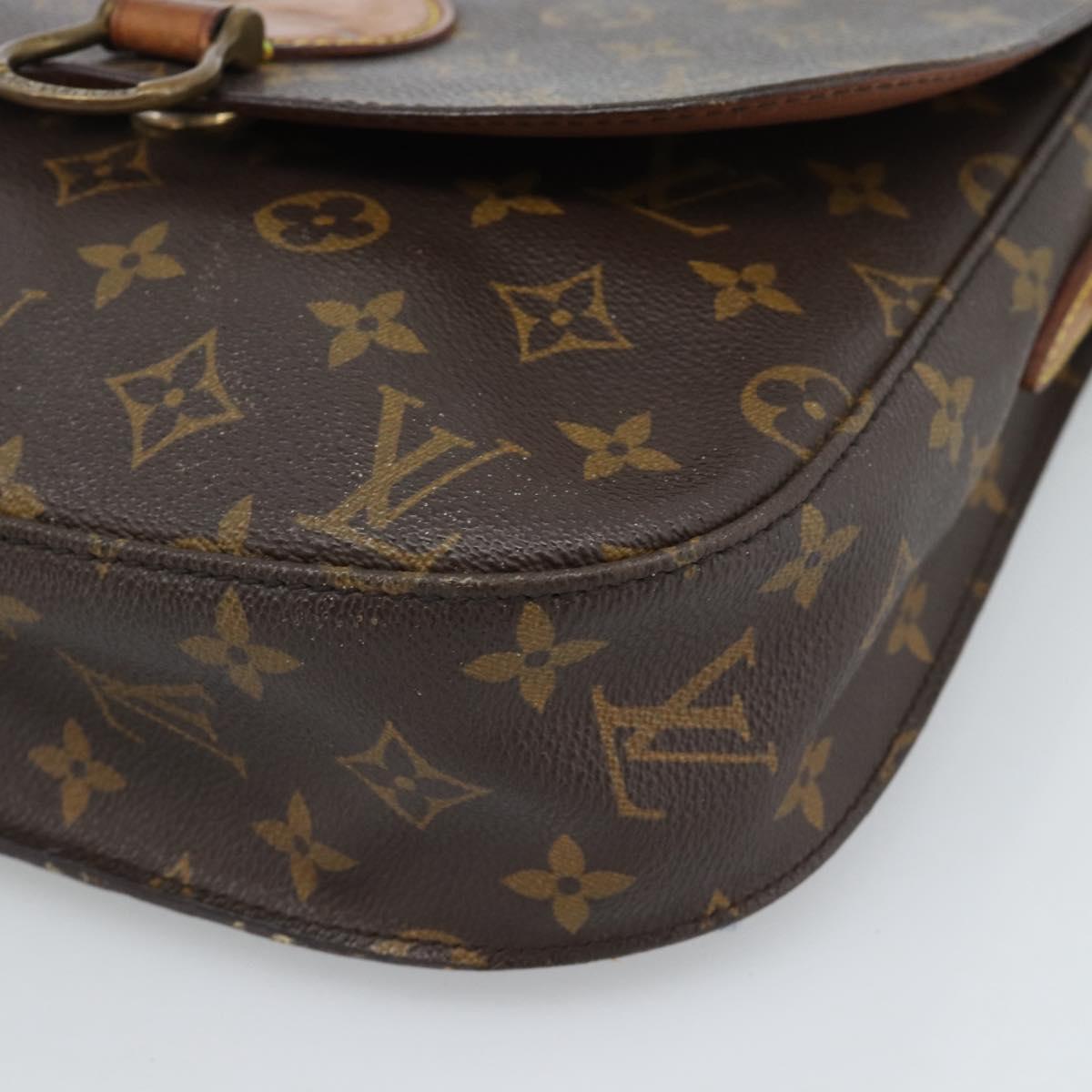 LOUIS VUITTON Monogram Saint Cloud GM Shoulder Bag M51242 LV Auth 184843