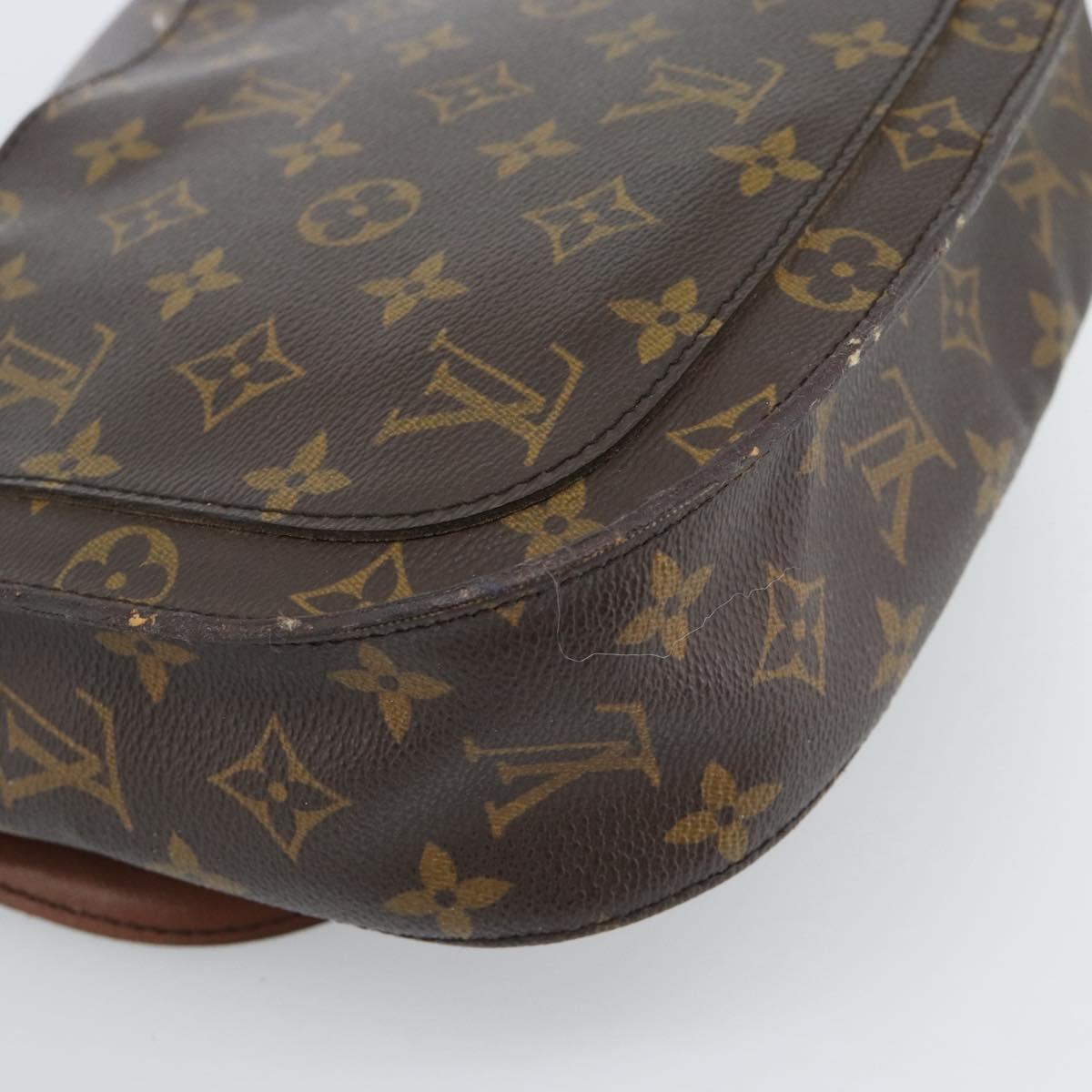 LOUIS VUITTON Monogram Saint Cloud GM Shoulder Bag M51242 LV Auth 184843