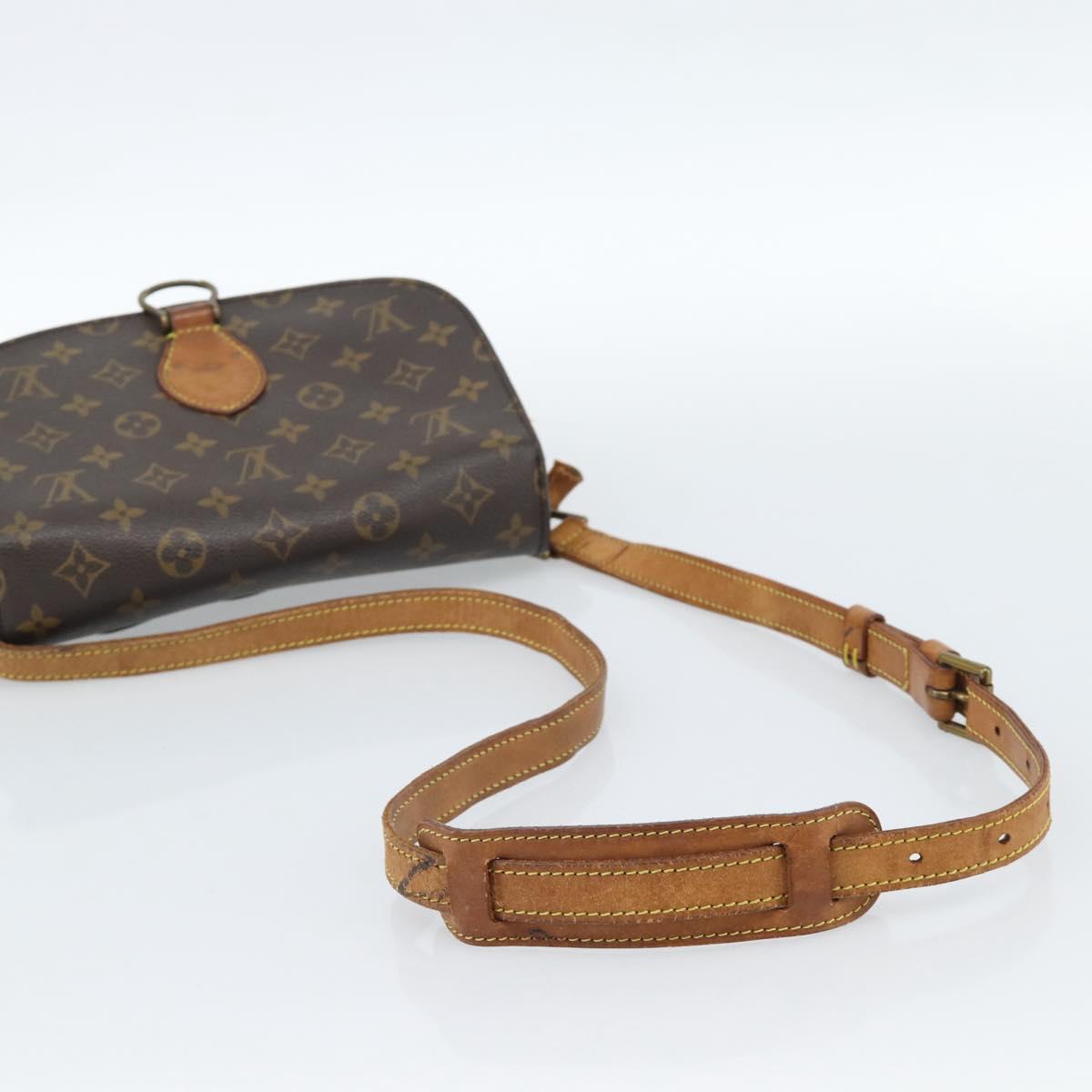 LOUIS VUITTON Monogram Saint Cloud GM Shoulder Bag M51242 LV Auth 184843