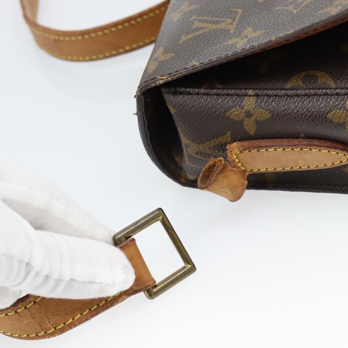 LOUIS VUITTON Monogram Saint Cloud GM Shoulder Bag M51242 LV Auth 184843