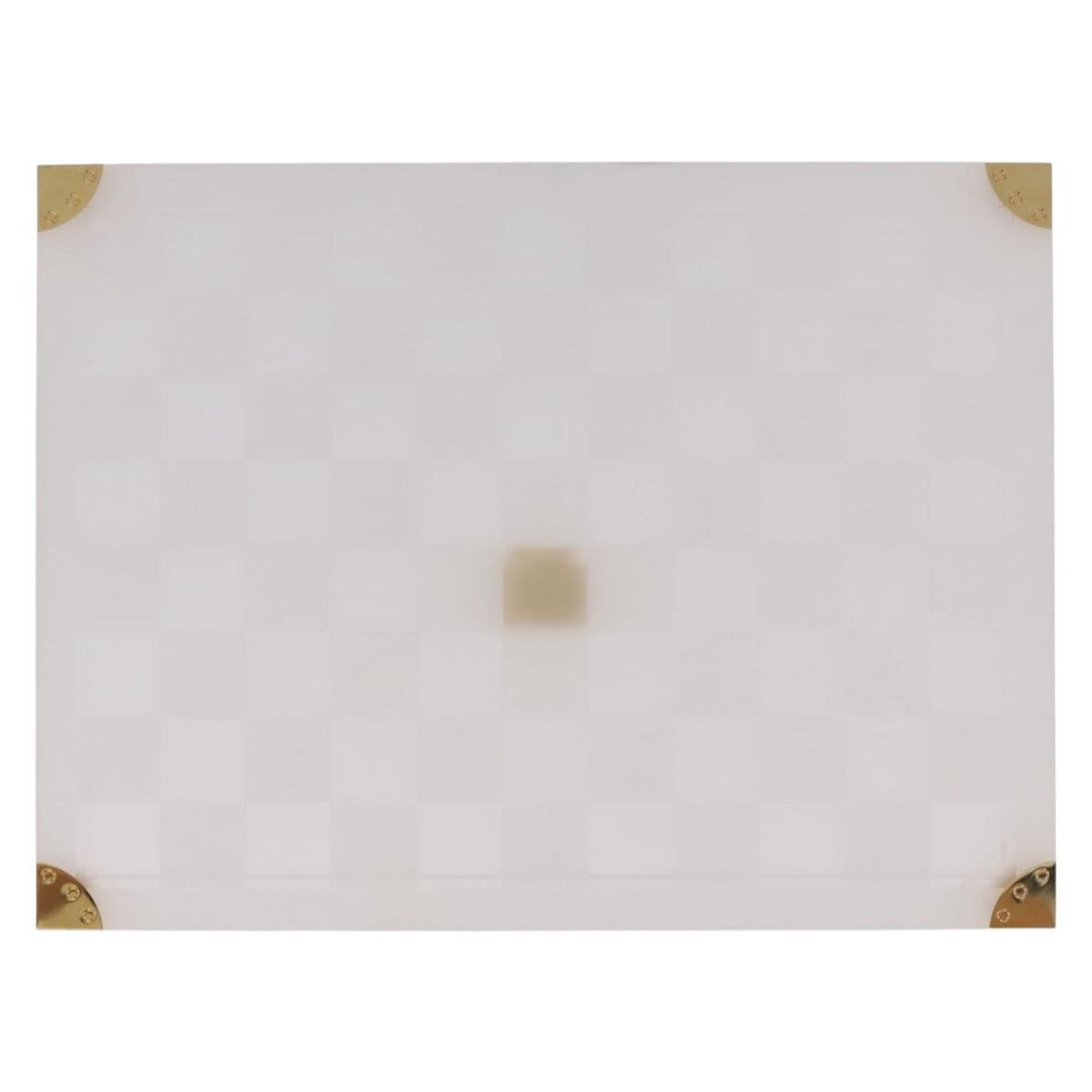 LOUIS VUITTON Damier Invitation case Photo Frame Clear LV Auth 184846