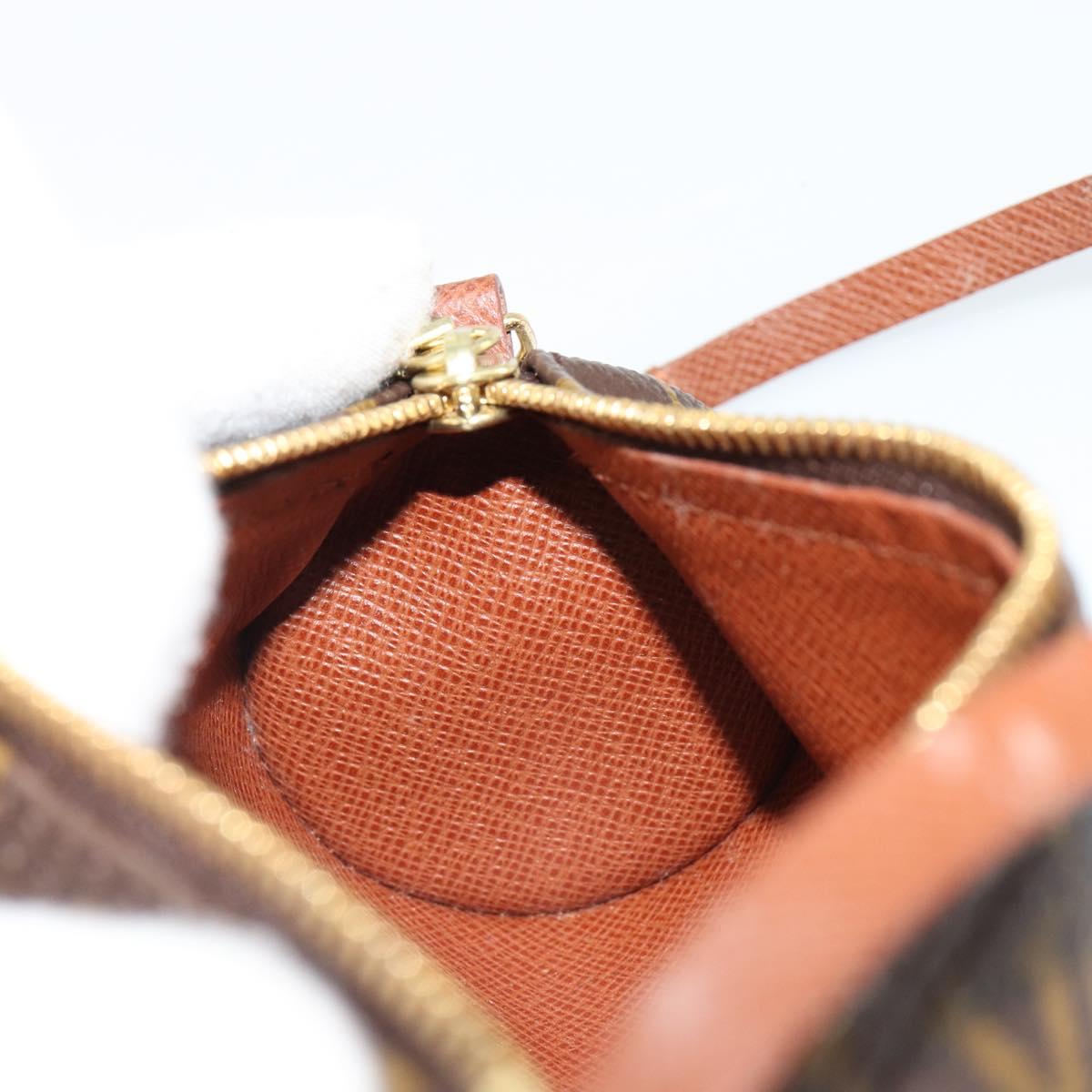 LOUIS VUITTON Monogram Papillon Pouch LV Auth 184850