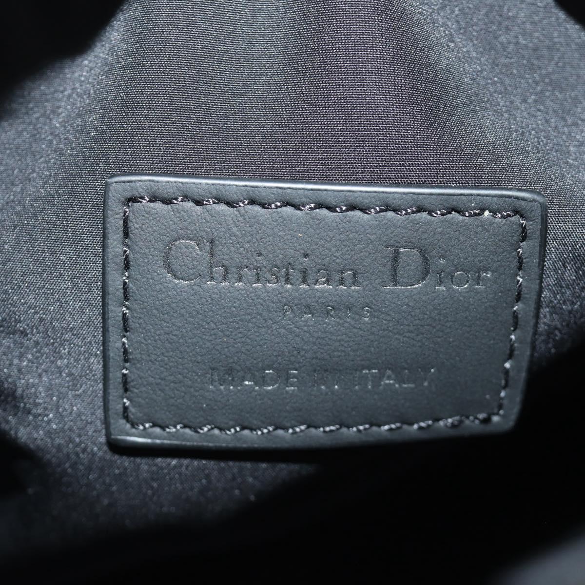 Christian Dior Trotter Canvas Roller Messenger Shoulder Bag Navy Auth 184861SAM