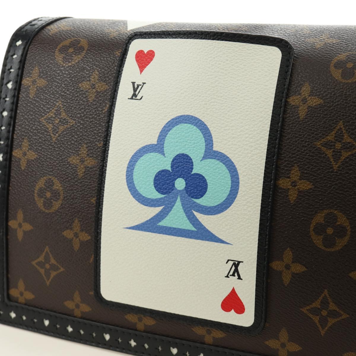 LOUIS VUITTON Monogram Game On Dauphine MM Shoulder Bag M57448 LV Auth 184875SM