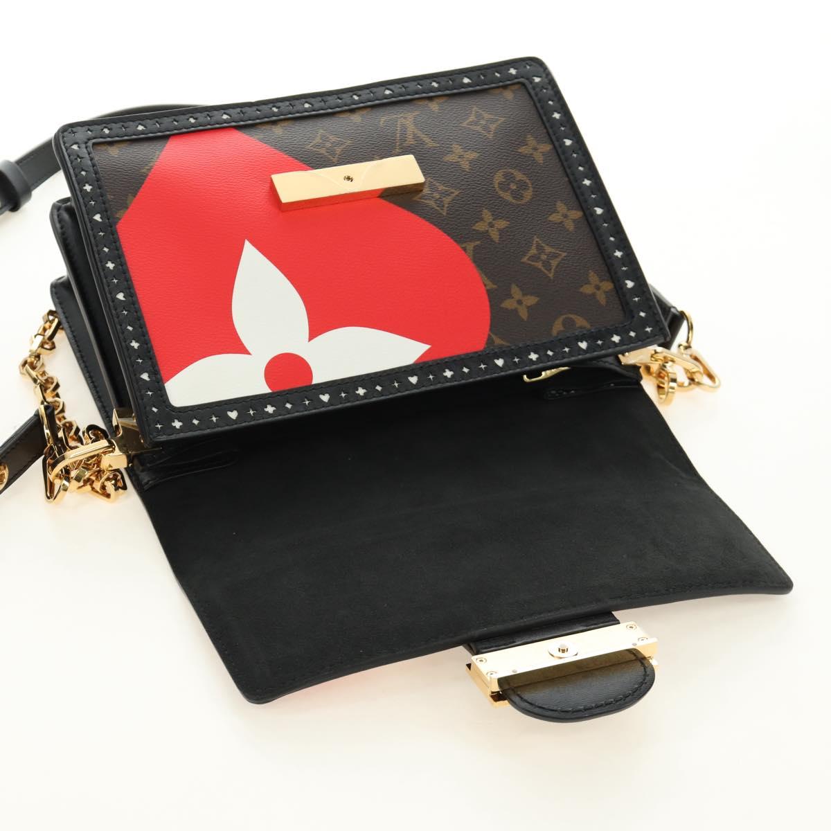 LOUIS VUITTON Monogram Game On Dauphine MM Shoulder Bag M57448 LV Auth 184875SM