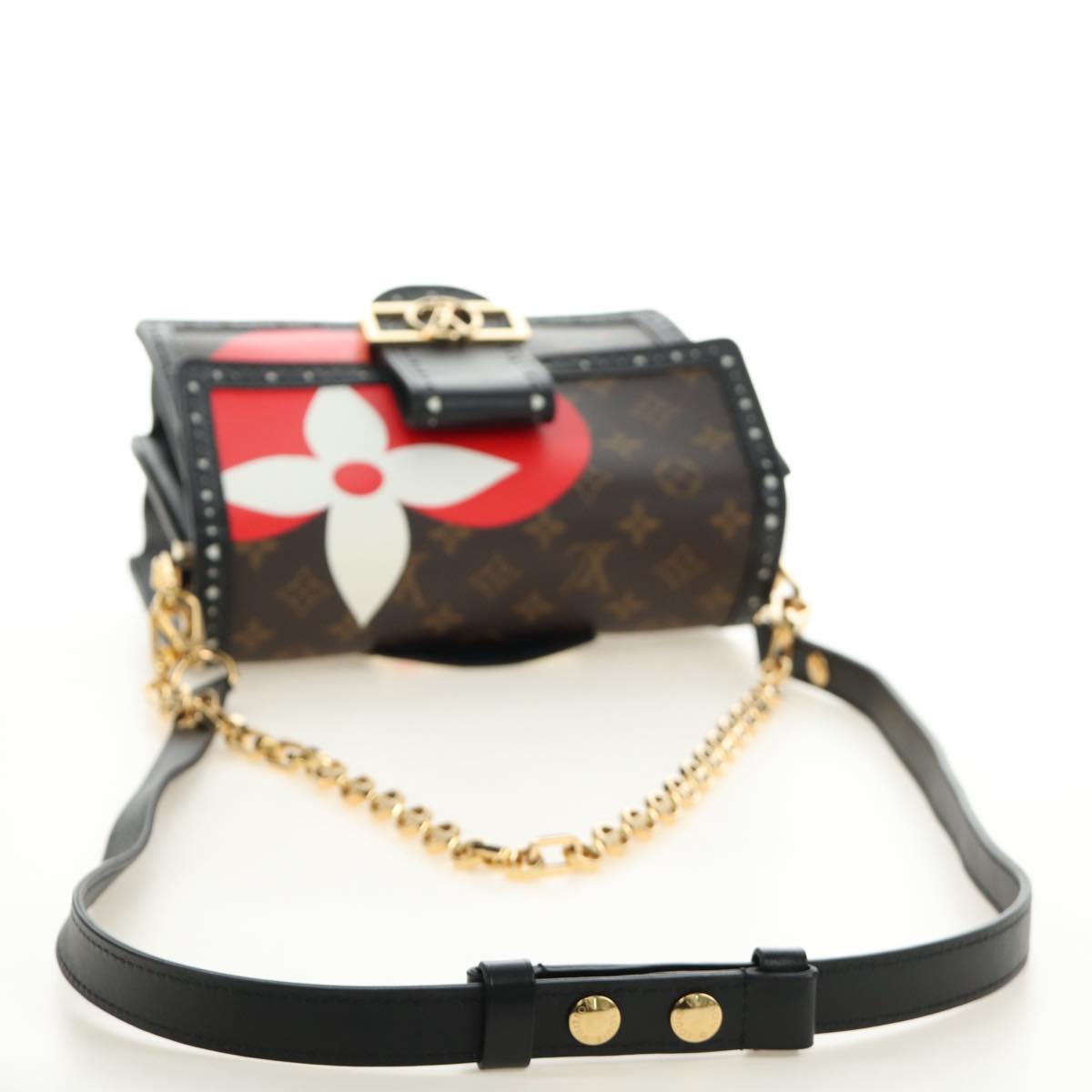 LOUIS VUITTON Monogram Game On Dauphine MM Shoulder Bag M57448 LV Auth 184875SM