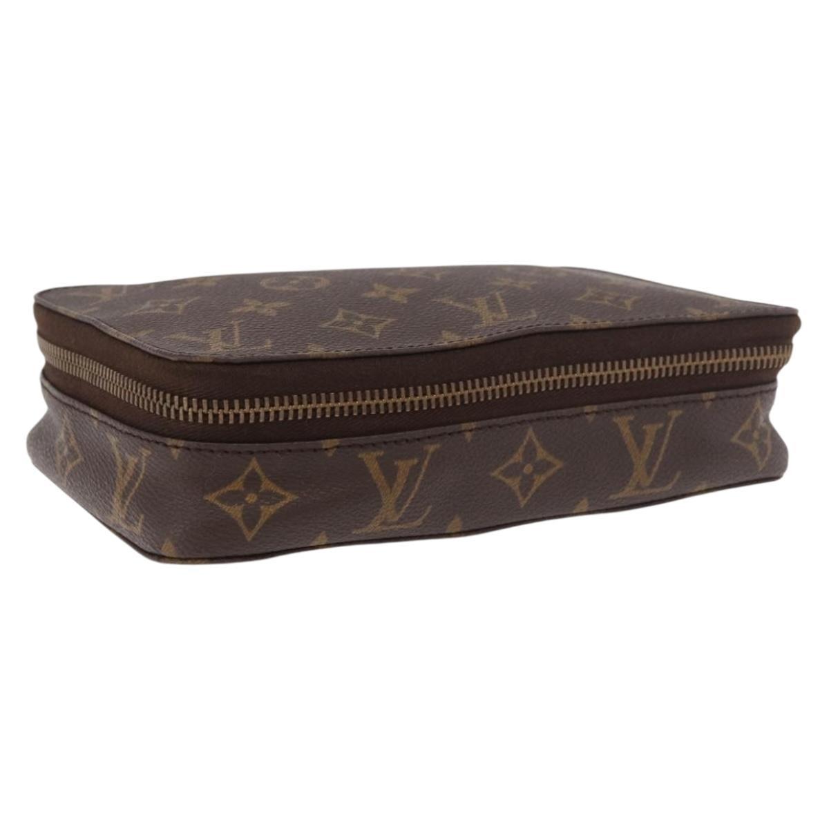 LOUIS VUITTON Monogram Posh Monte Carlo Jewelry Box M47350 LV Auth 184878