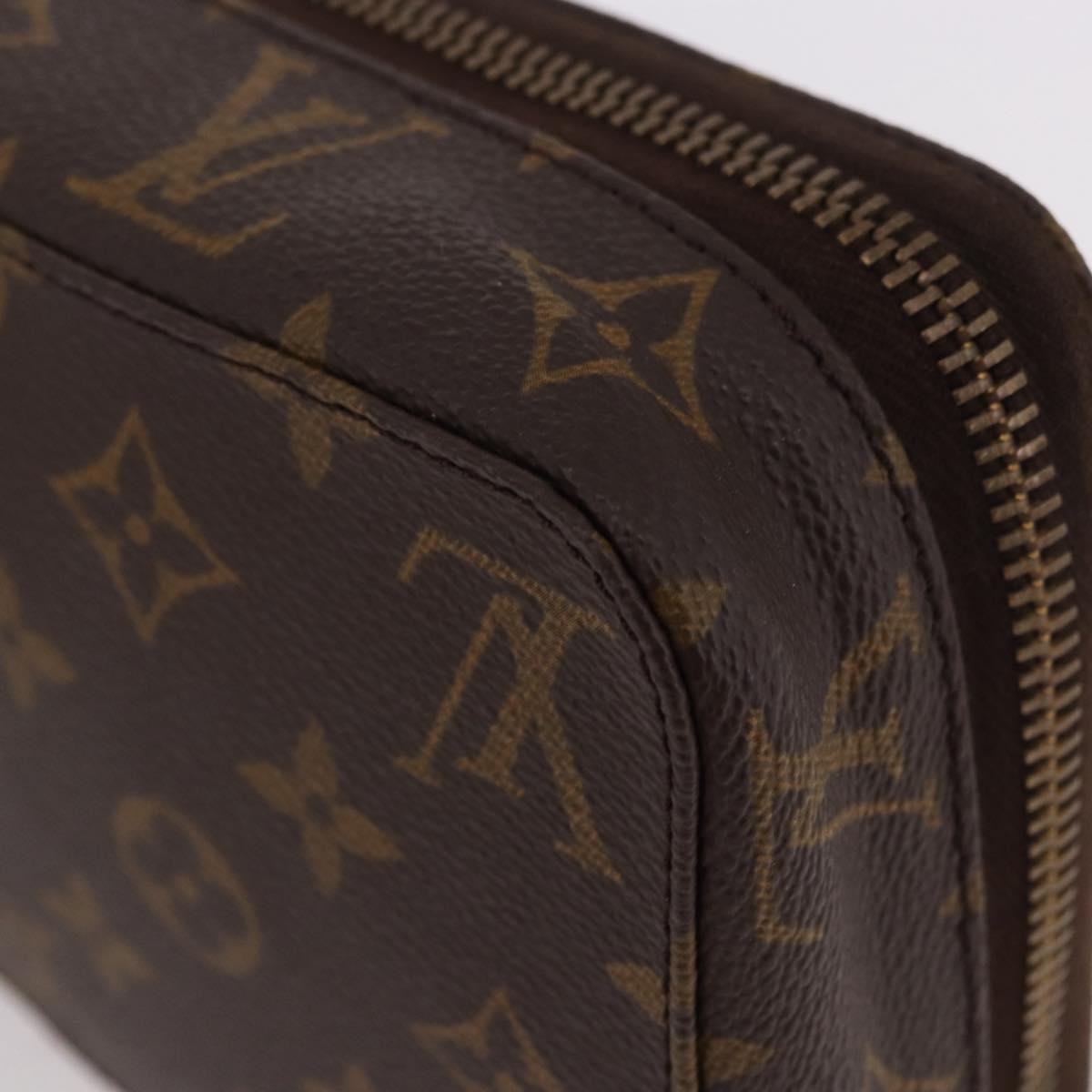 LOUIS VUITTON Monogram Posh Monte Carlo Jewelry Box M47350 LV Auth 184878