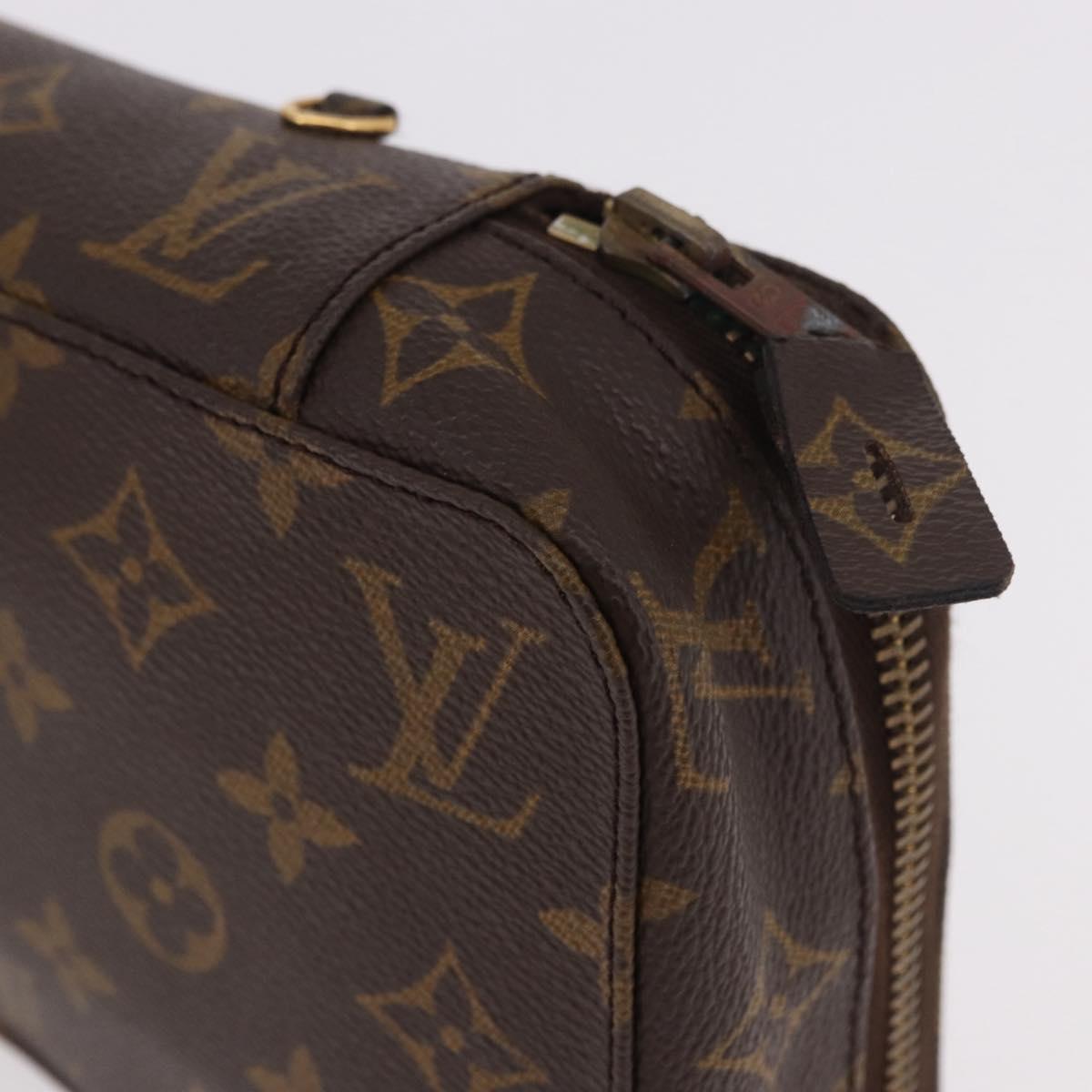 LOUIS VUITTON Monogram Posh Monte Carlo Jewelry Box M47350 LV Auth 184878