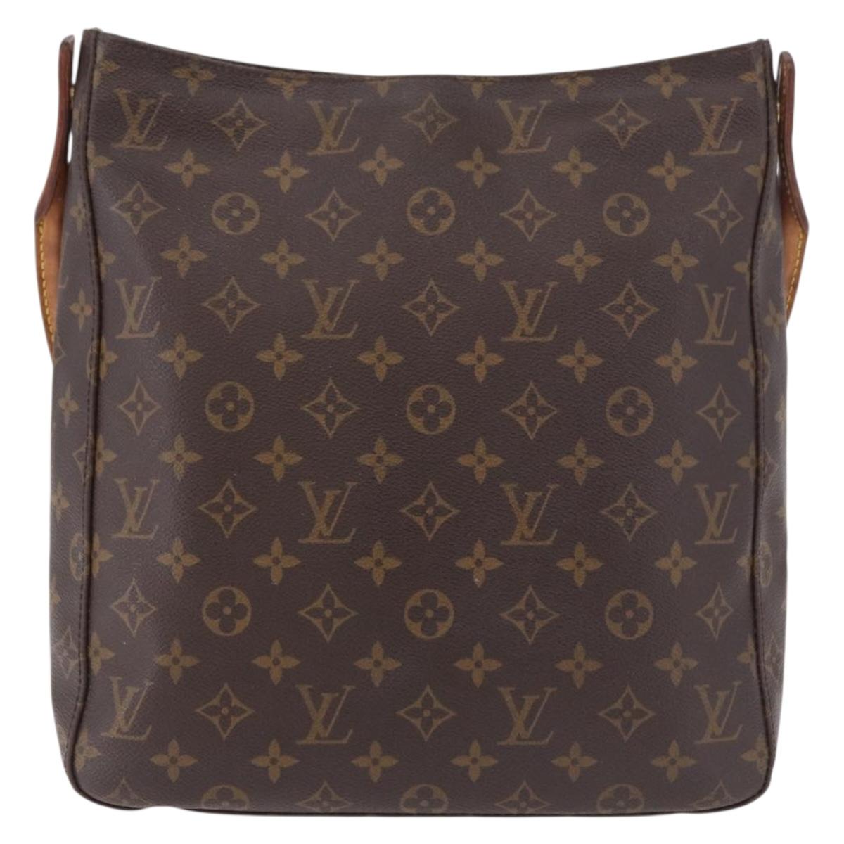 LOUIS VUITTON Monogram Looping GM Shoulder Bag M51145 LV Auth 184884