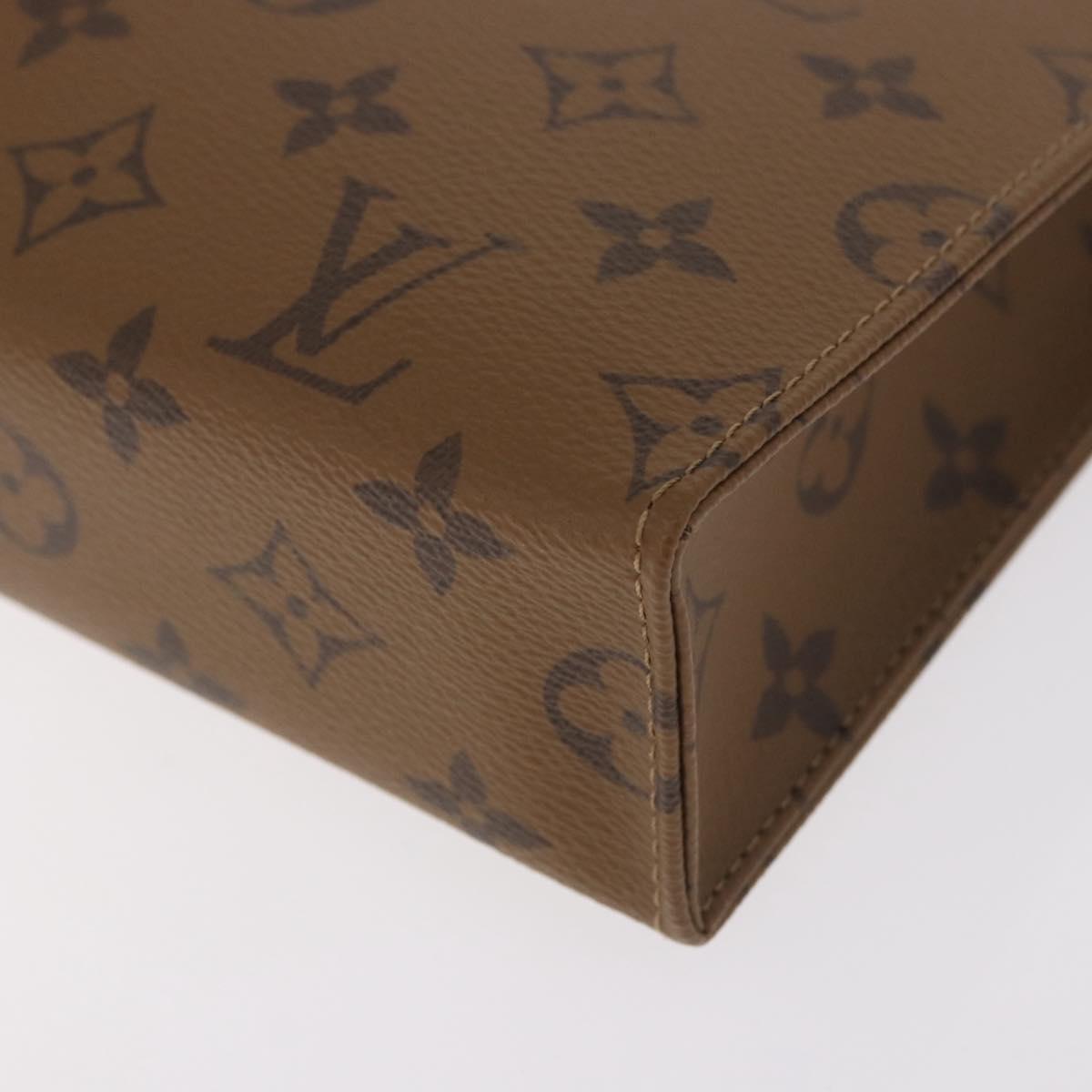LOUIS VUITTON Monogram Reverse Trio Posh Toilette Clutch M11254 LV Auth 184887SM