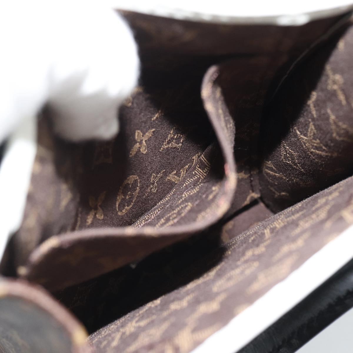 LOUIS VUITTON Monogram Fornasetti Petit Sac Plat Bag M80991 LV Auth 184888SM
