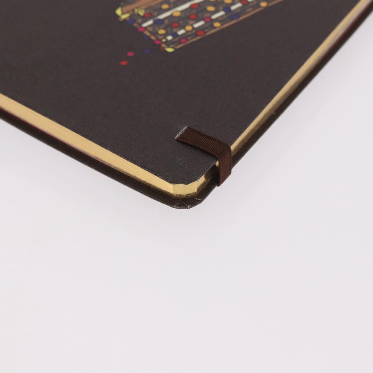 LOUIS VUITTON Monogram Vivienne Notebook MM Jane & Sticker GI1485 Auth 184901M