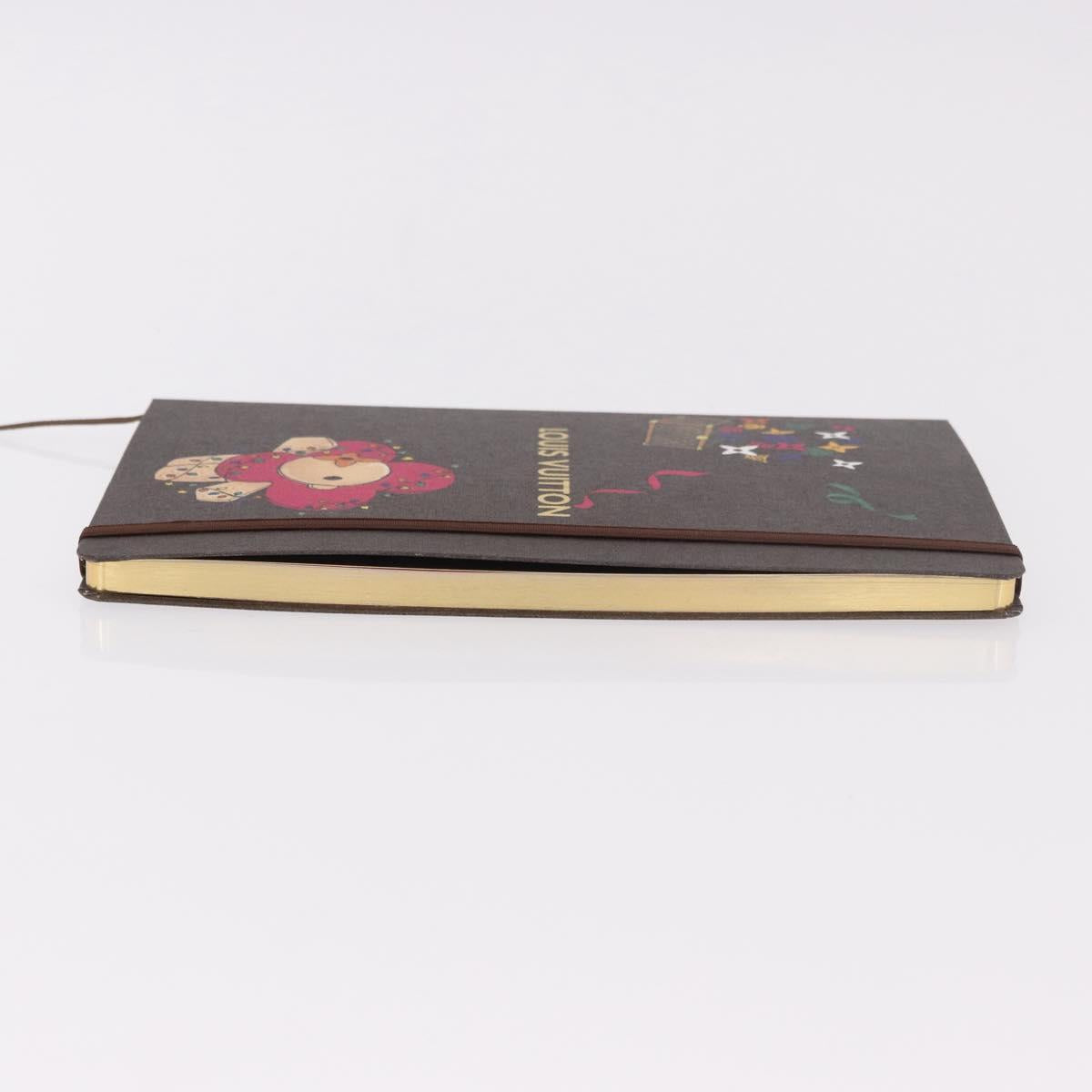 LOUIS VUITTON Monogram Vivienne Notebook MM Jane & Sticker GI1485 Auth 184901M