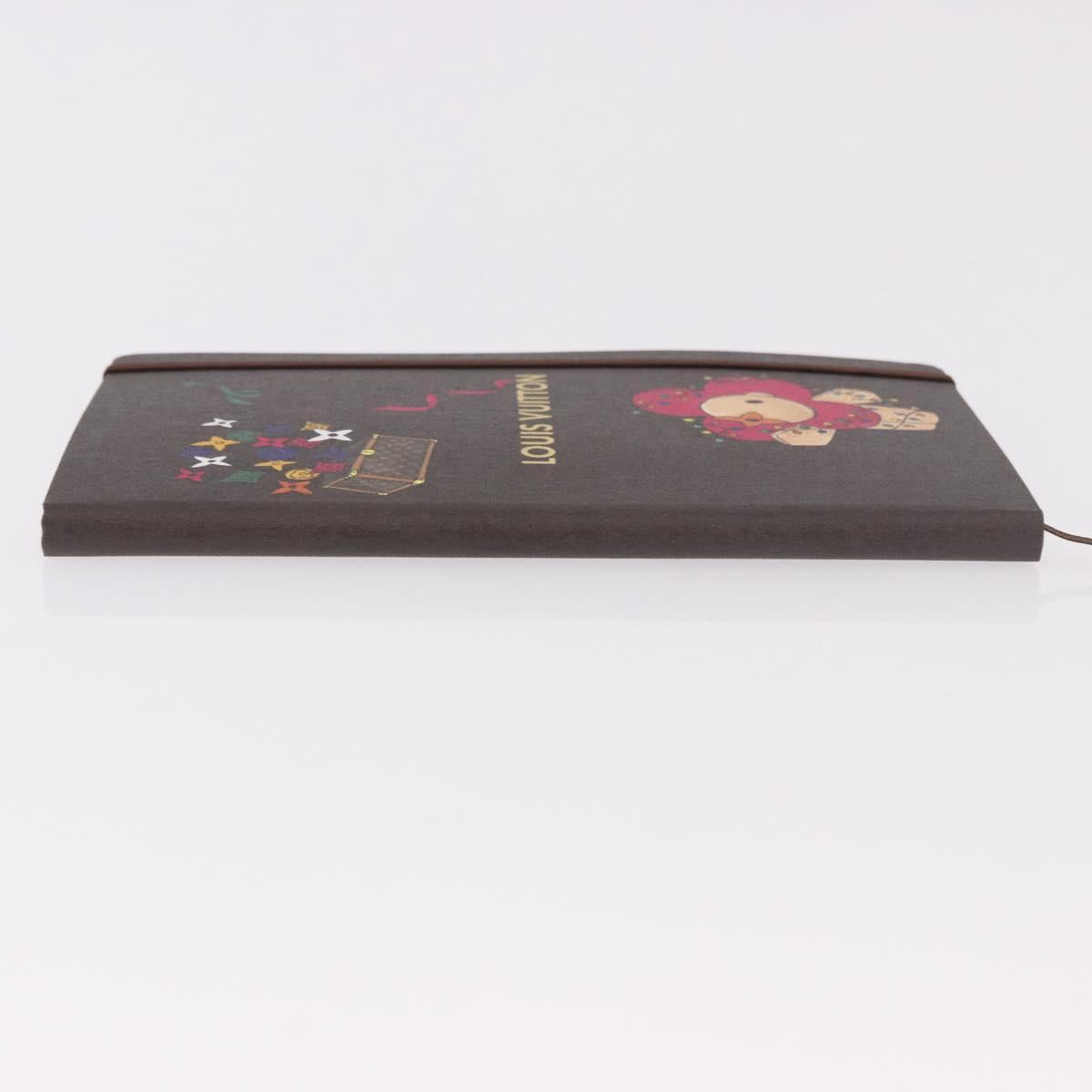 LOUIS VUITTON Monogram Vivienne Notebook MM Jane & Sticker GI1485 Auth 184901M