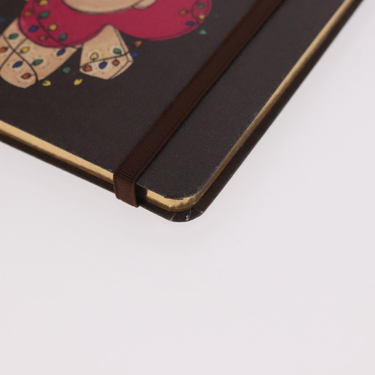 LOUIS VUITTON Monogram Vivienne Notebook MM Jane & Sticker GI1485 Auth 184901M