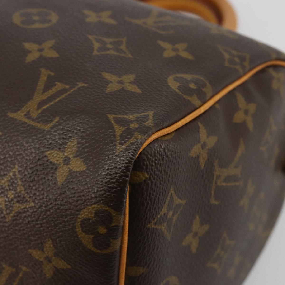 LOUIS VUITTON Monogram Speedy 25 Hand Bag M41528 LV Auth 184910V