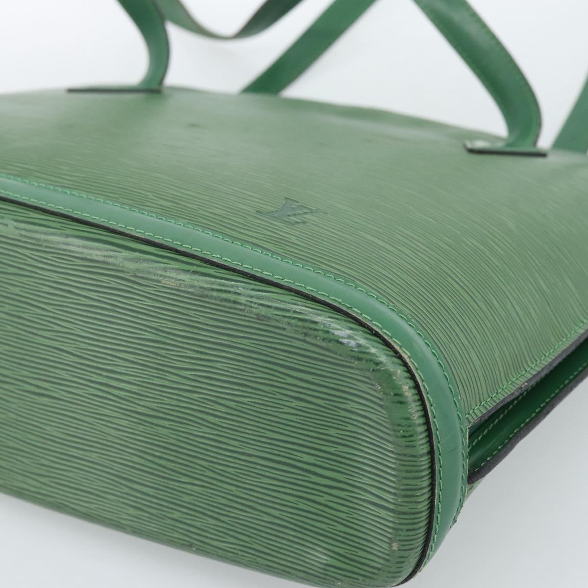 LOUIS VUITTON Epi Lussac Shoulder Bag Green M52284 LV Auth 184911