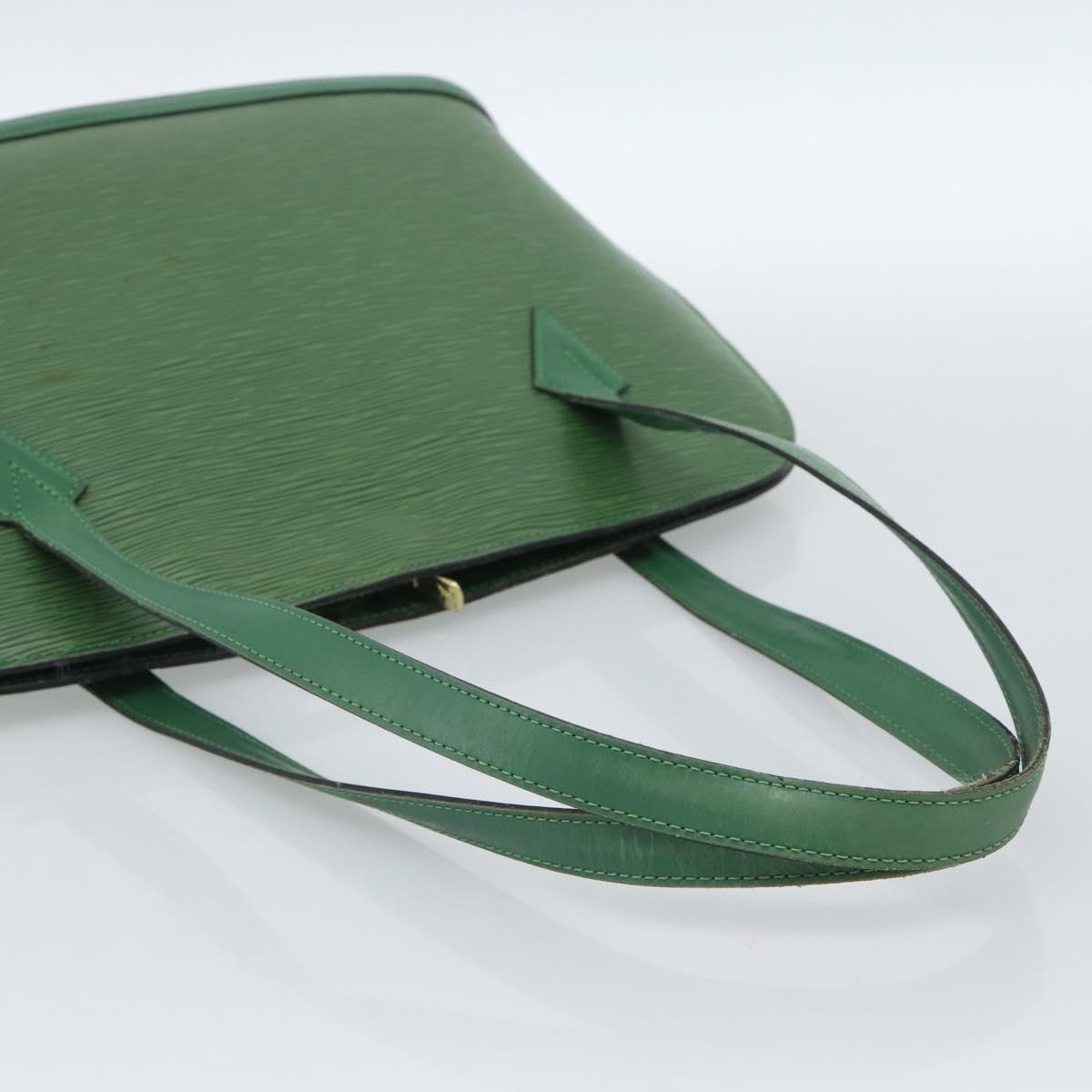 LOUIS VUITTON Epi Lussac Shoulder Bag Green M52284 LV Auth 184911